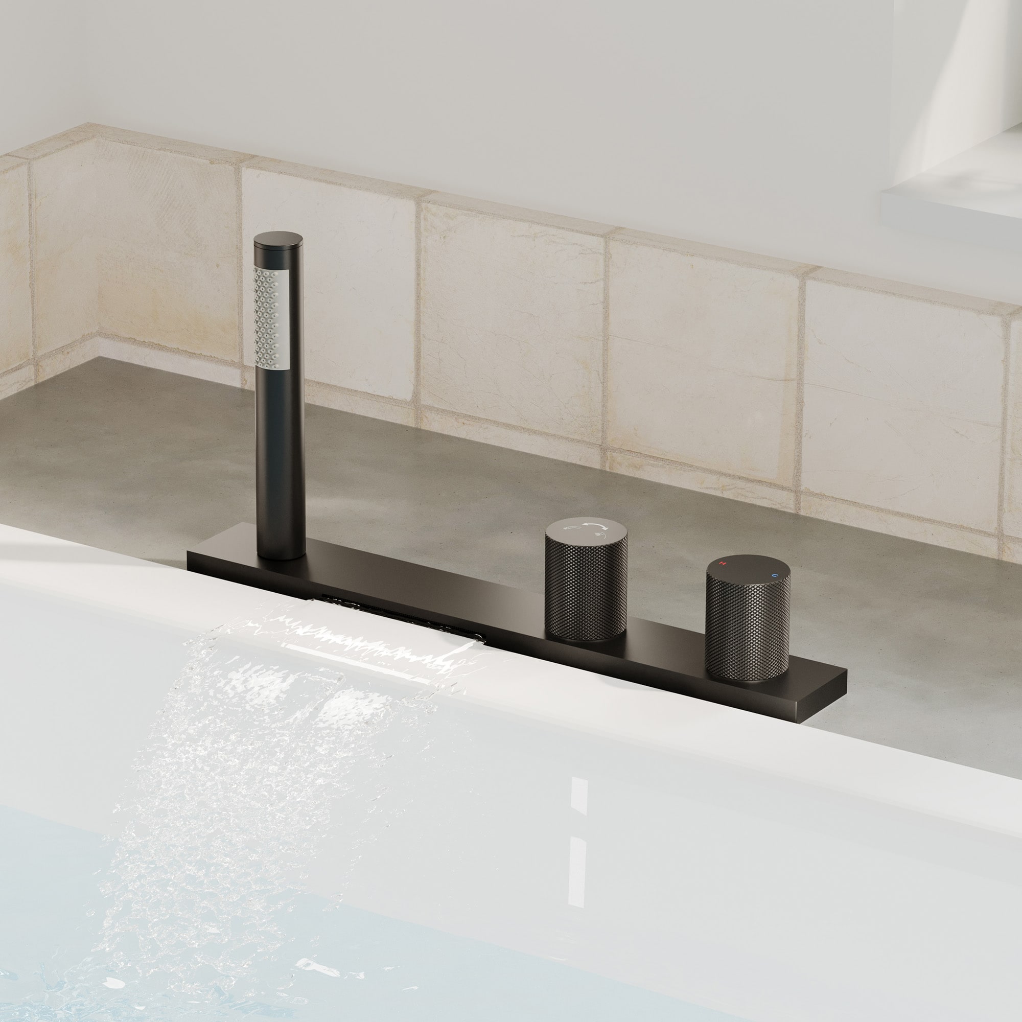 CASAINC CA-I4344-BG Roman-Tub-Faucets - View #3