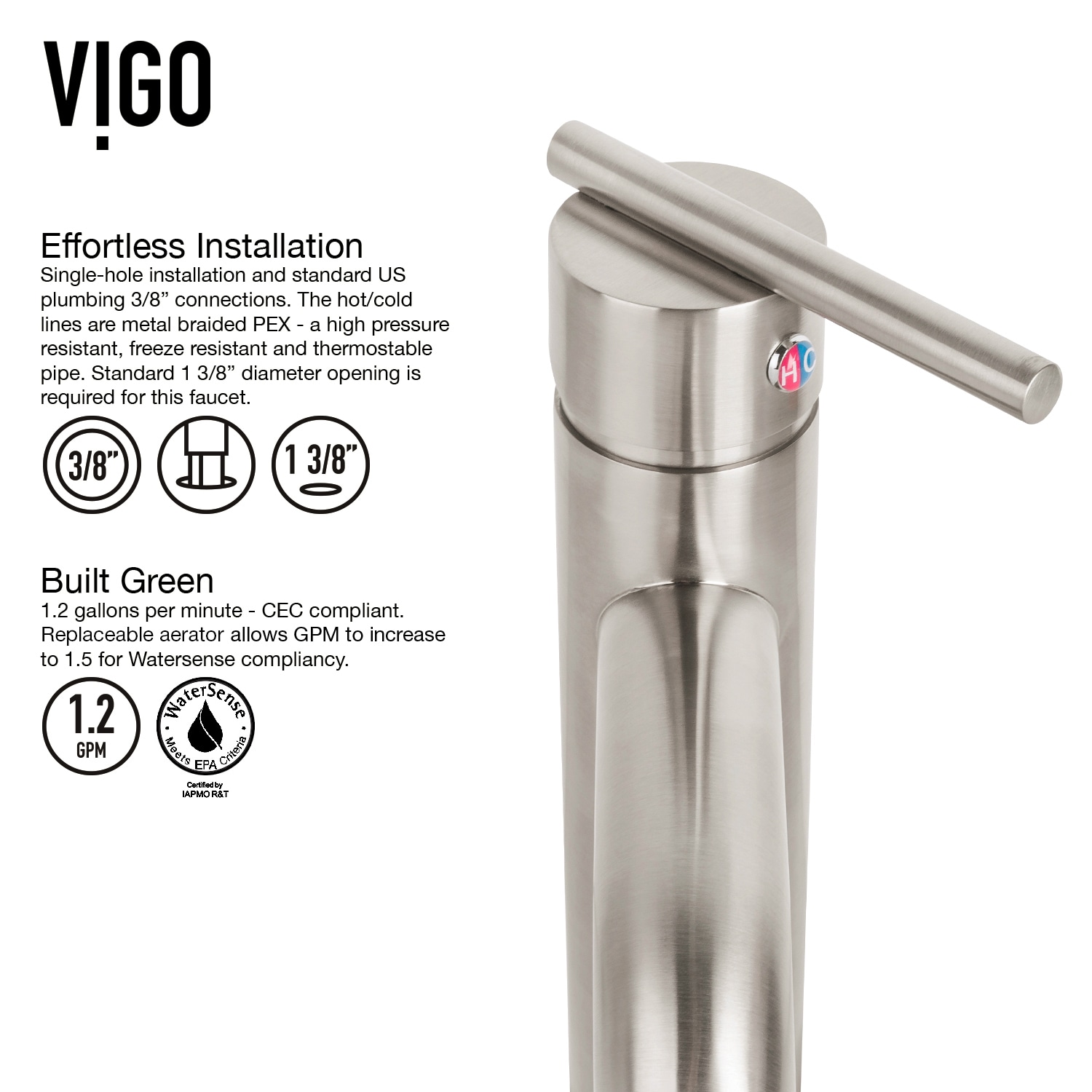 VIGO VGT827 Bath-Sink - View #10