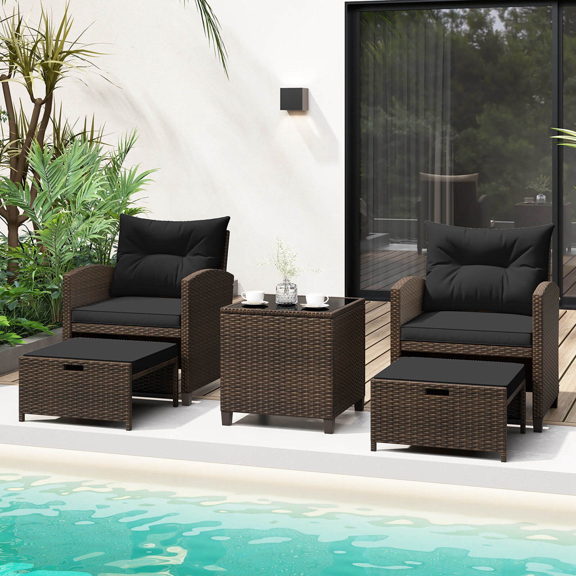 Costway HCST02117 Patio-Conversation-Sets - View #8