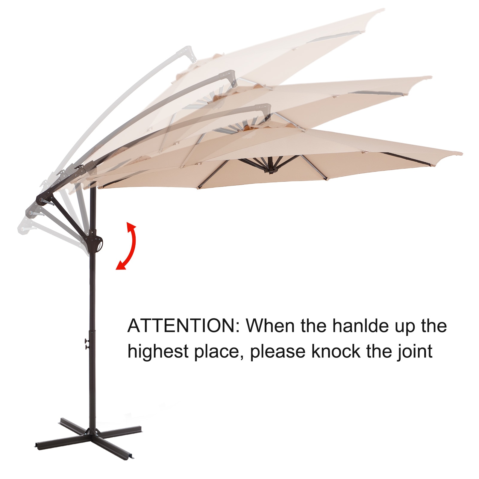 JEAREY JE-EDXJS-10FT-BE Umbrellas-2 - View #6