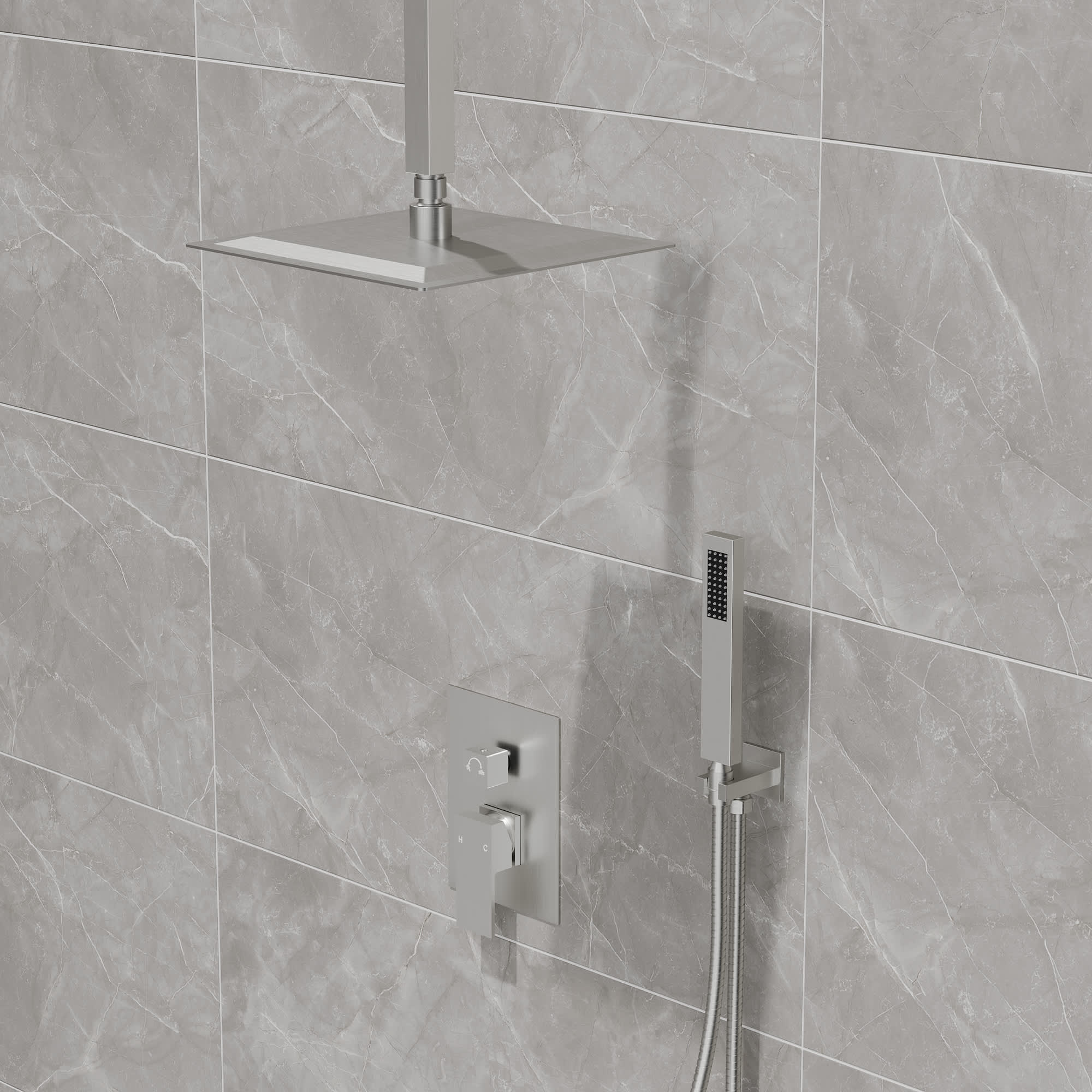 EVERSTEIN SFS1001-NK10 Showerhead-Bar-Panels - View #11