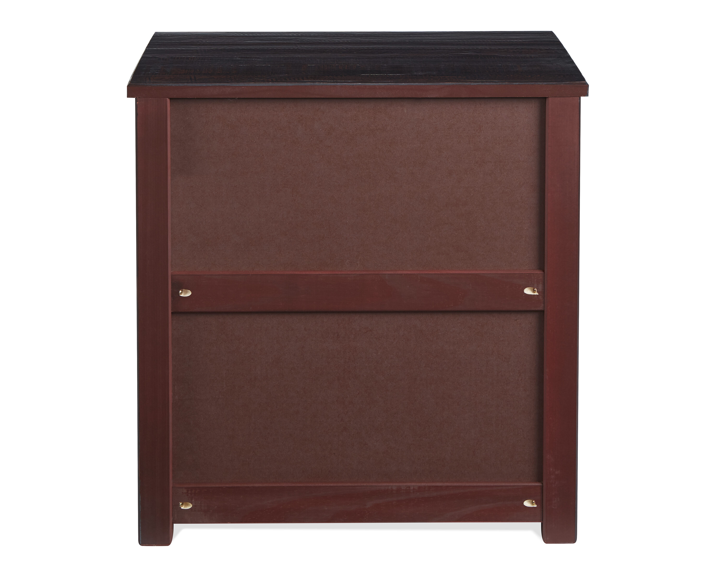 Camaflexi Carmel Antique Walnut Pine Nightstand in the Nightstands