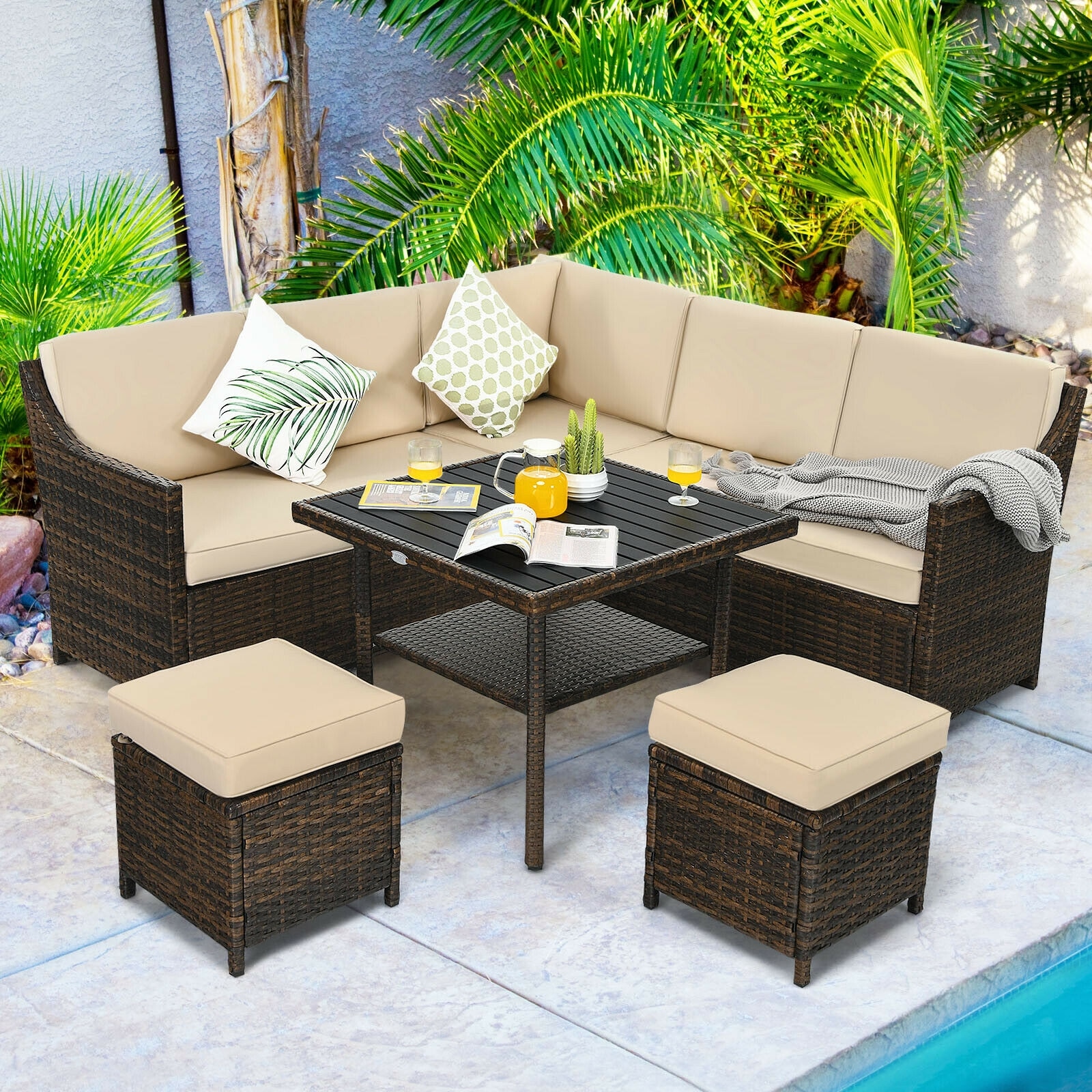 Forclover HBV-HW669 Patio-Conversation-Sets - View #3