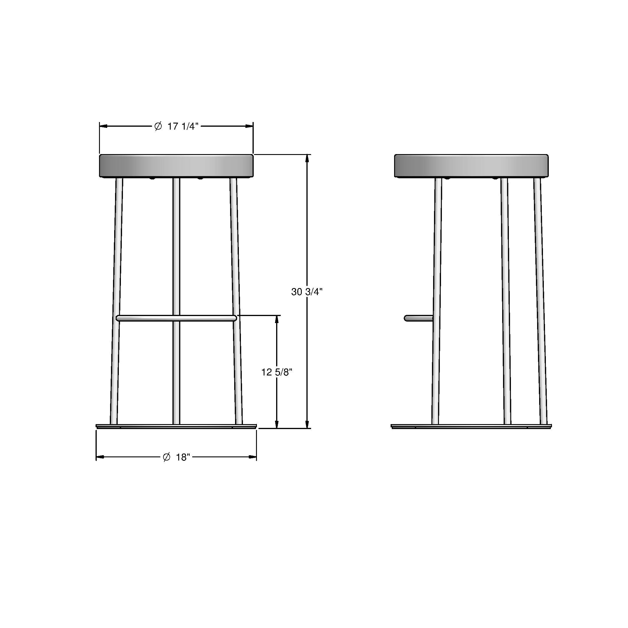 Amisco 44506-30WE/1B27DXF4 stools - View #7