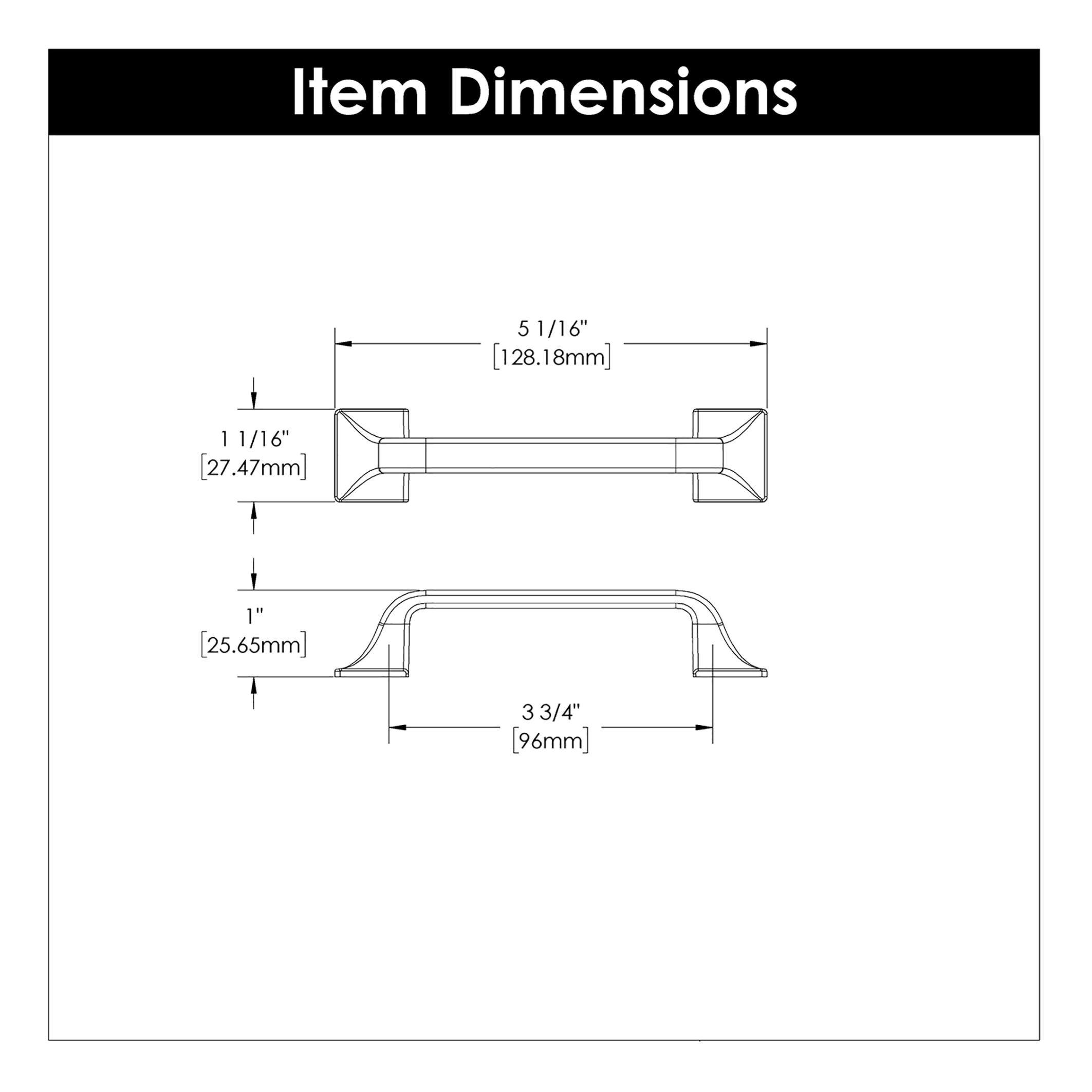 Hickory Hardware H076702-VB Cabinet-Pulls - View #4