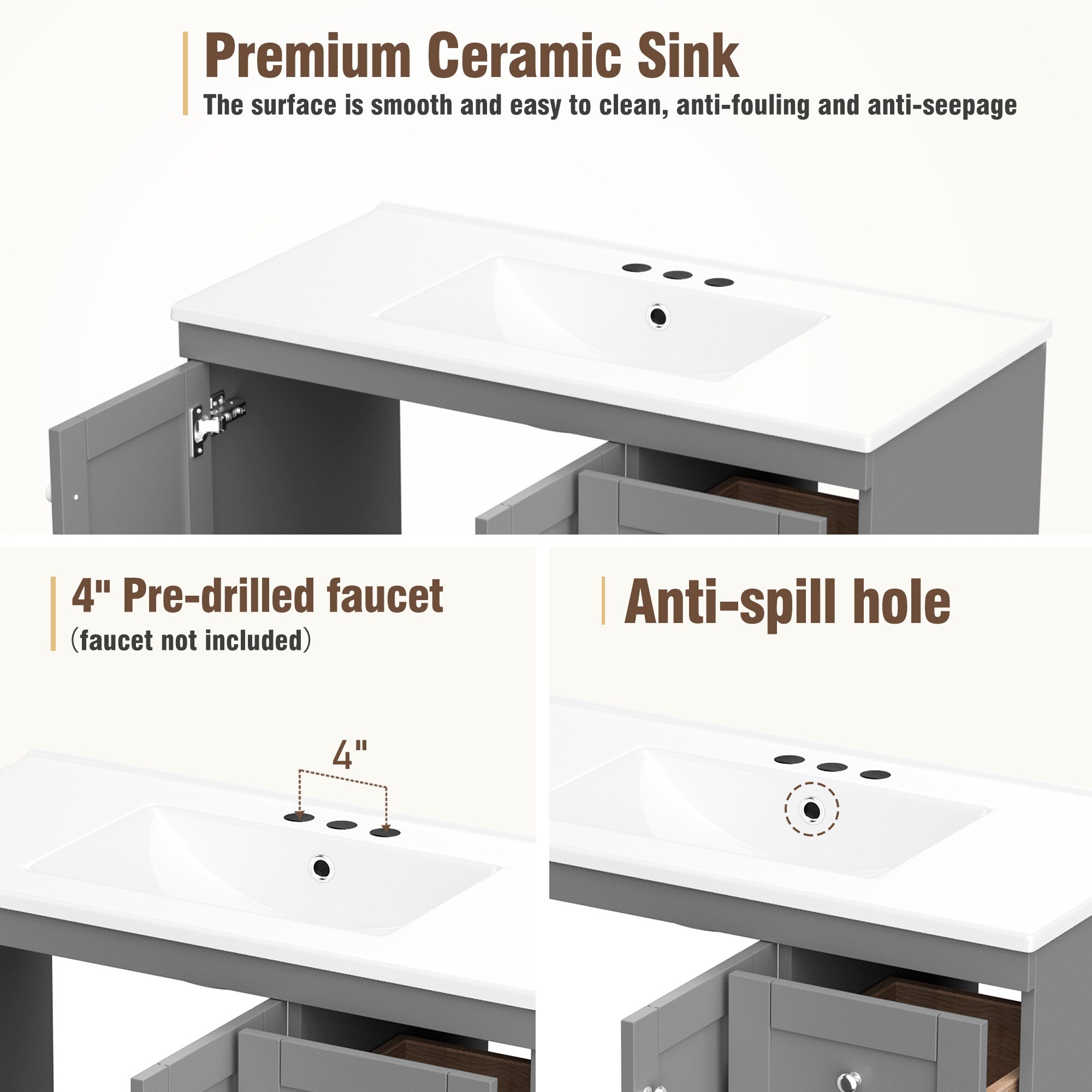Dexmalle N729P288872E Bath-Vanity-Combo - View #3