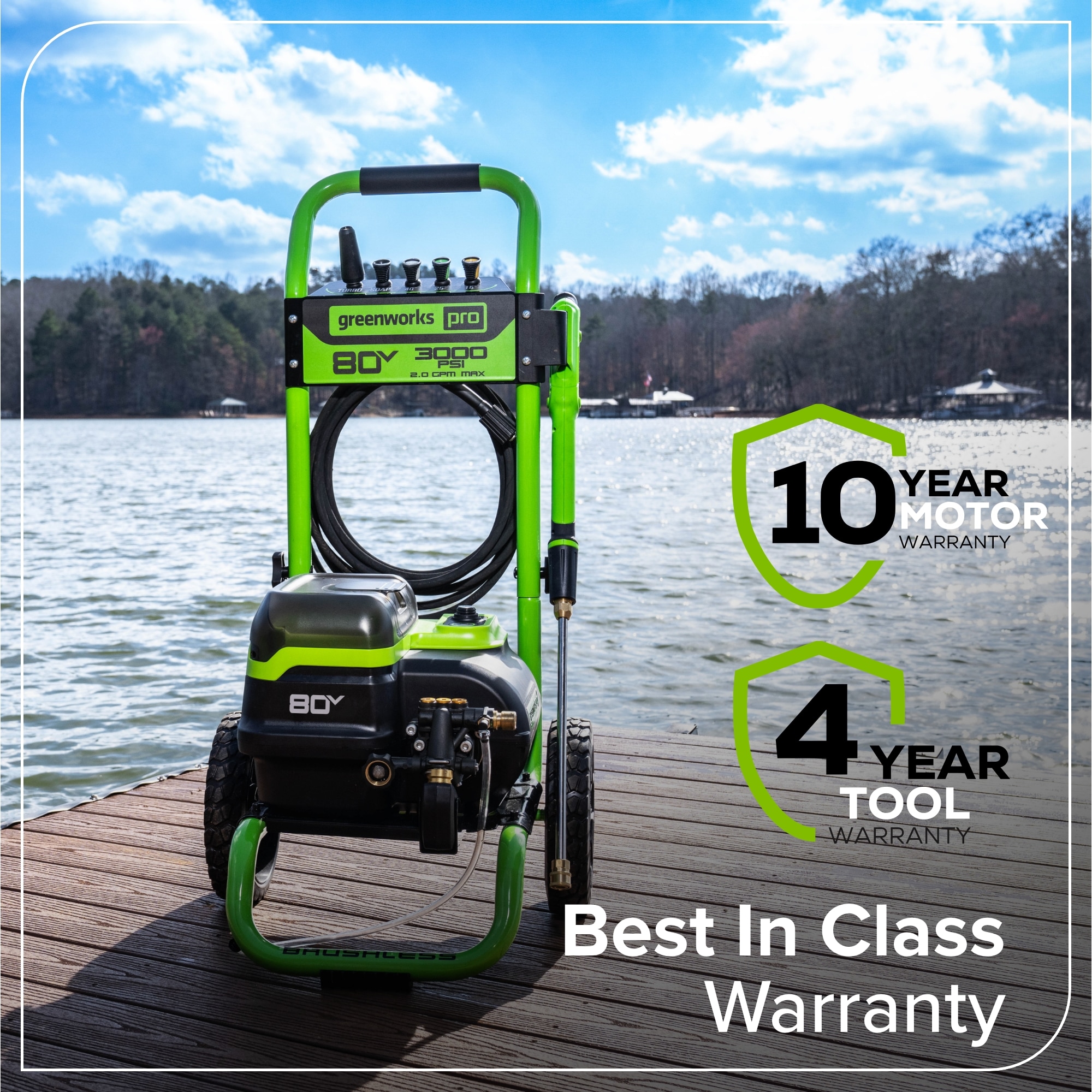 Greenworks PW80L00 Gas-Pressurewashers - View #11