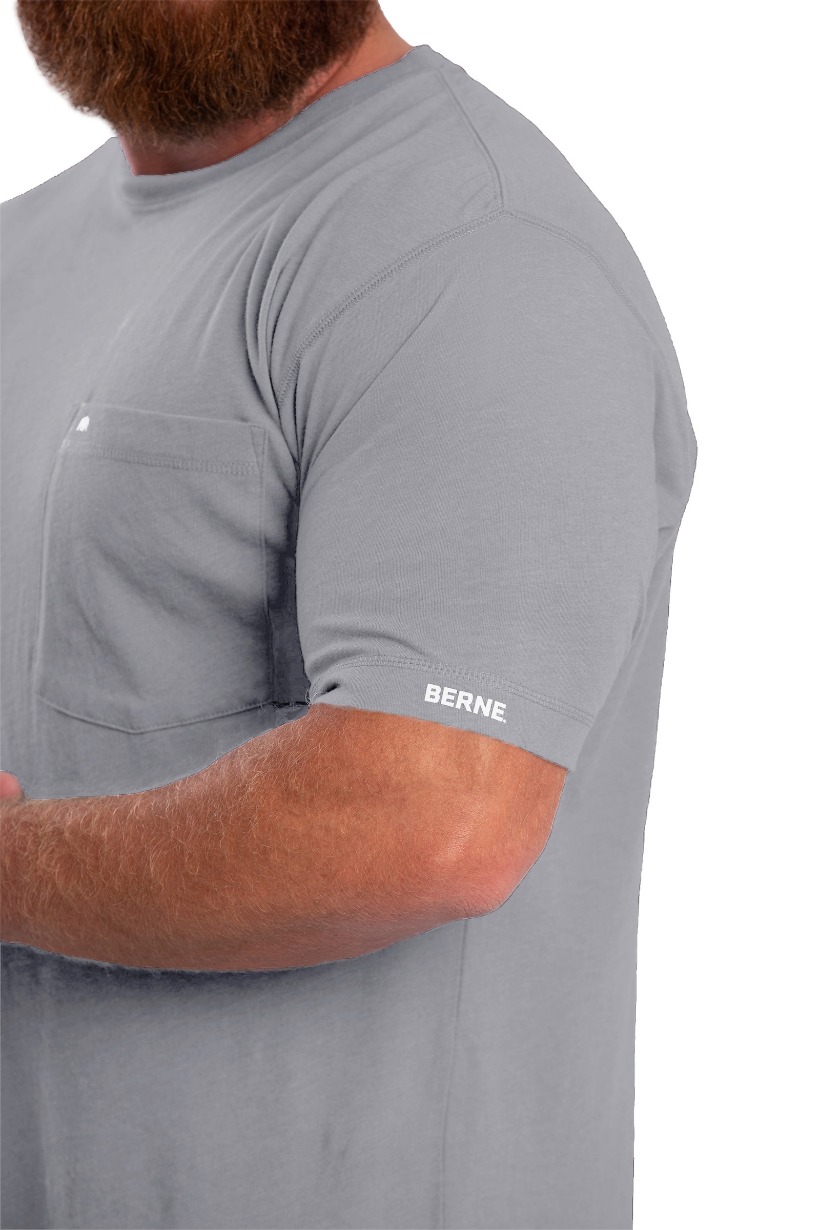 BERNE APPAREL BSM71SMET600 Tops-Shirts - View #2