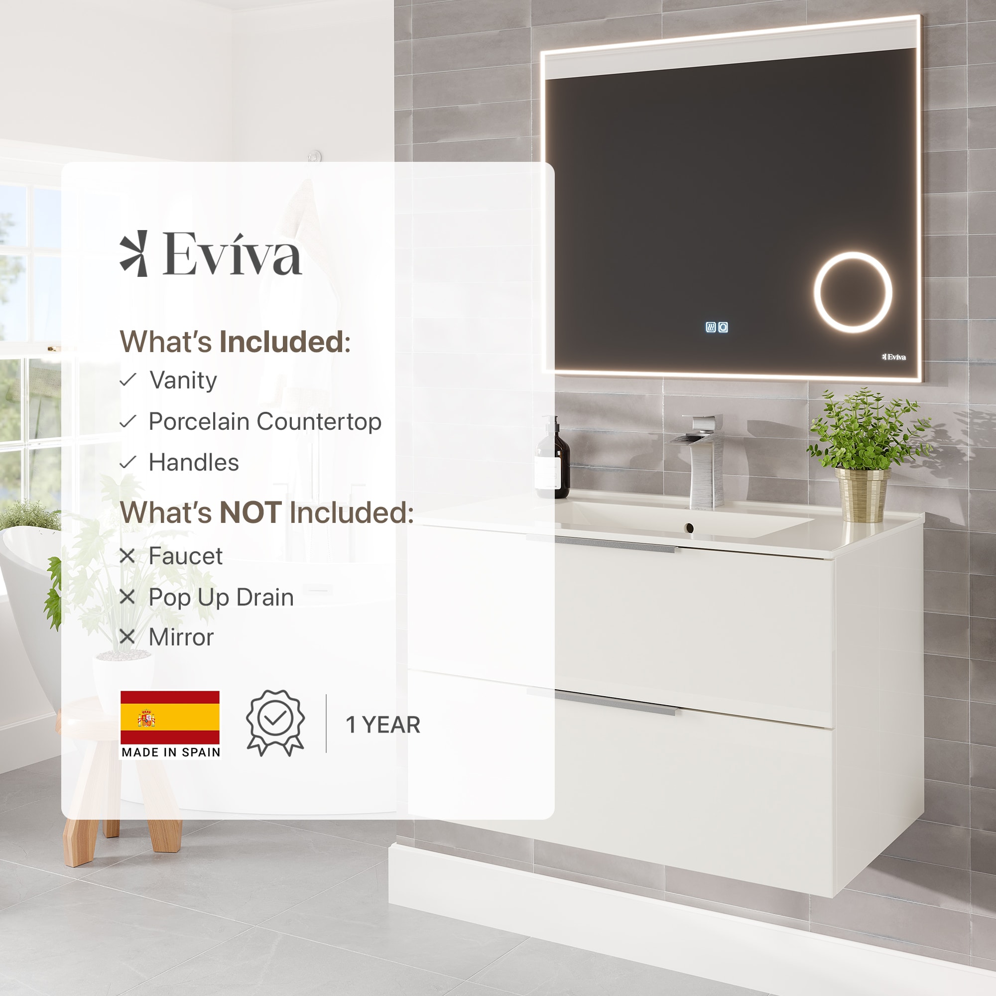Eviva EVVN523-32WH Bath-Vanity-Combo - View #8