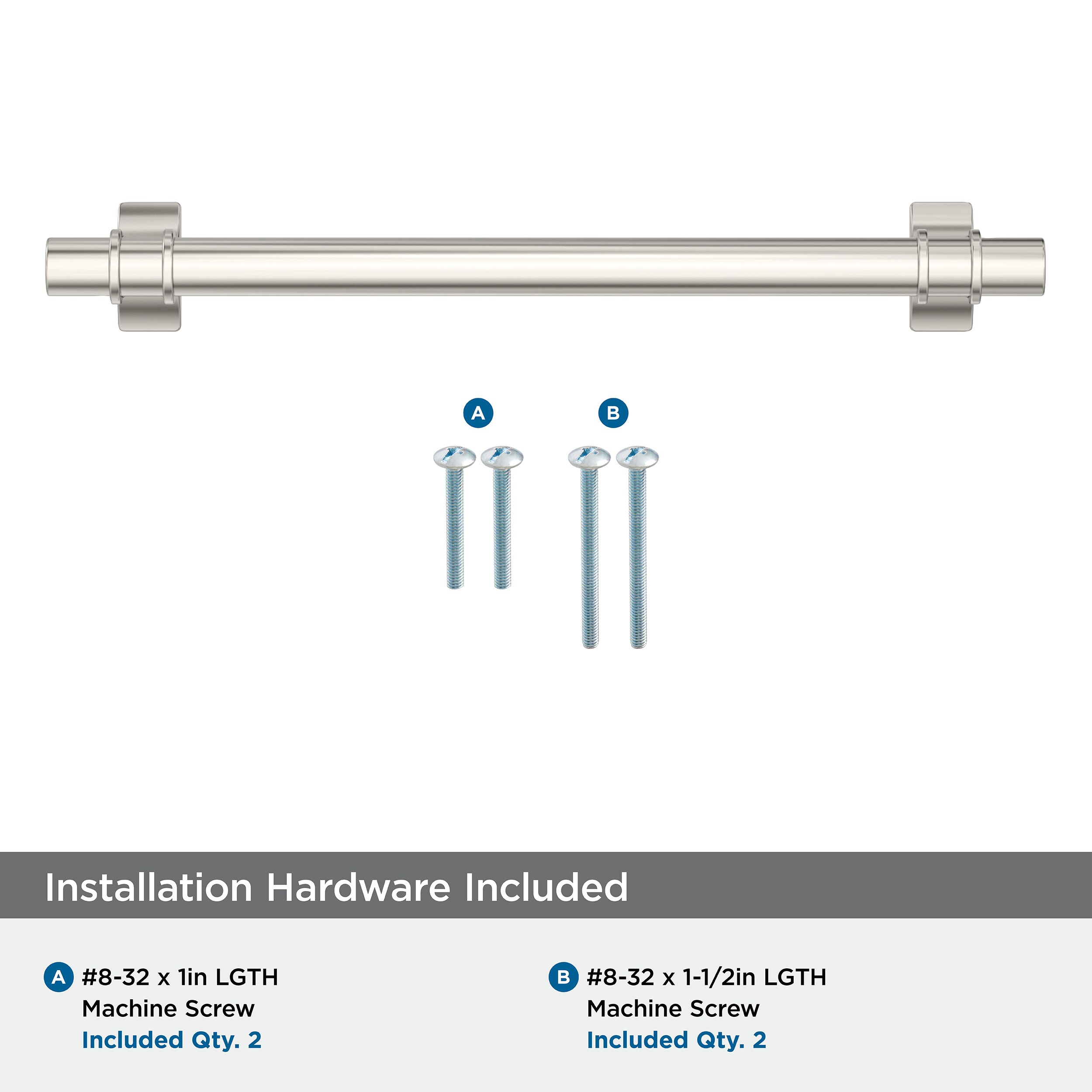 Amerock BP36607PN Cabinet-Pulls - View #2