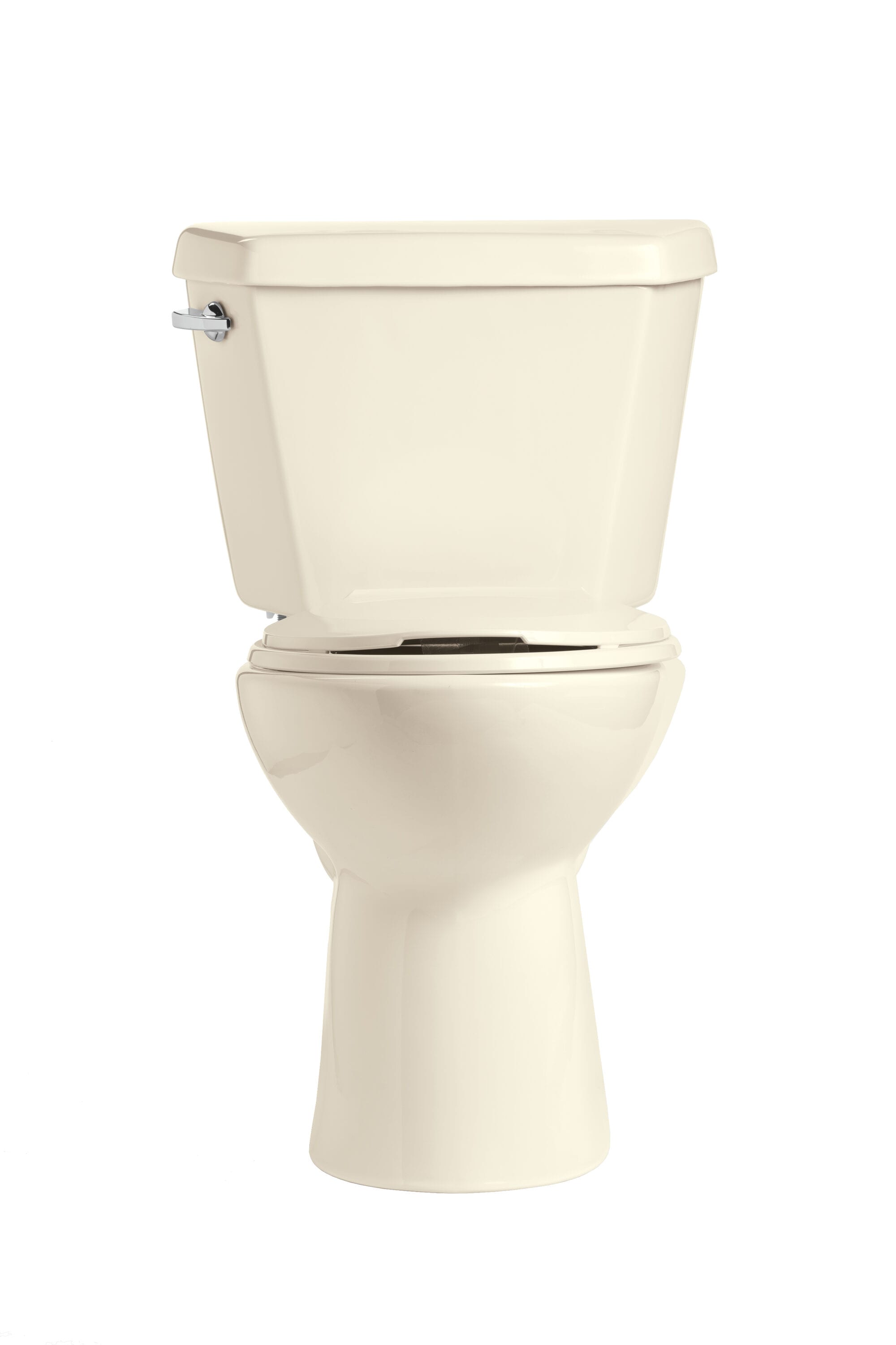 Mansfield Denali Bone Elongated Chair Height 2-piece WaterSense Soft Close Toilet 12-in Rough-In 1.28-GPF