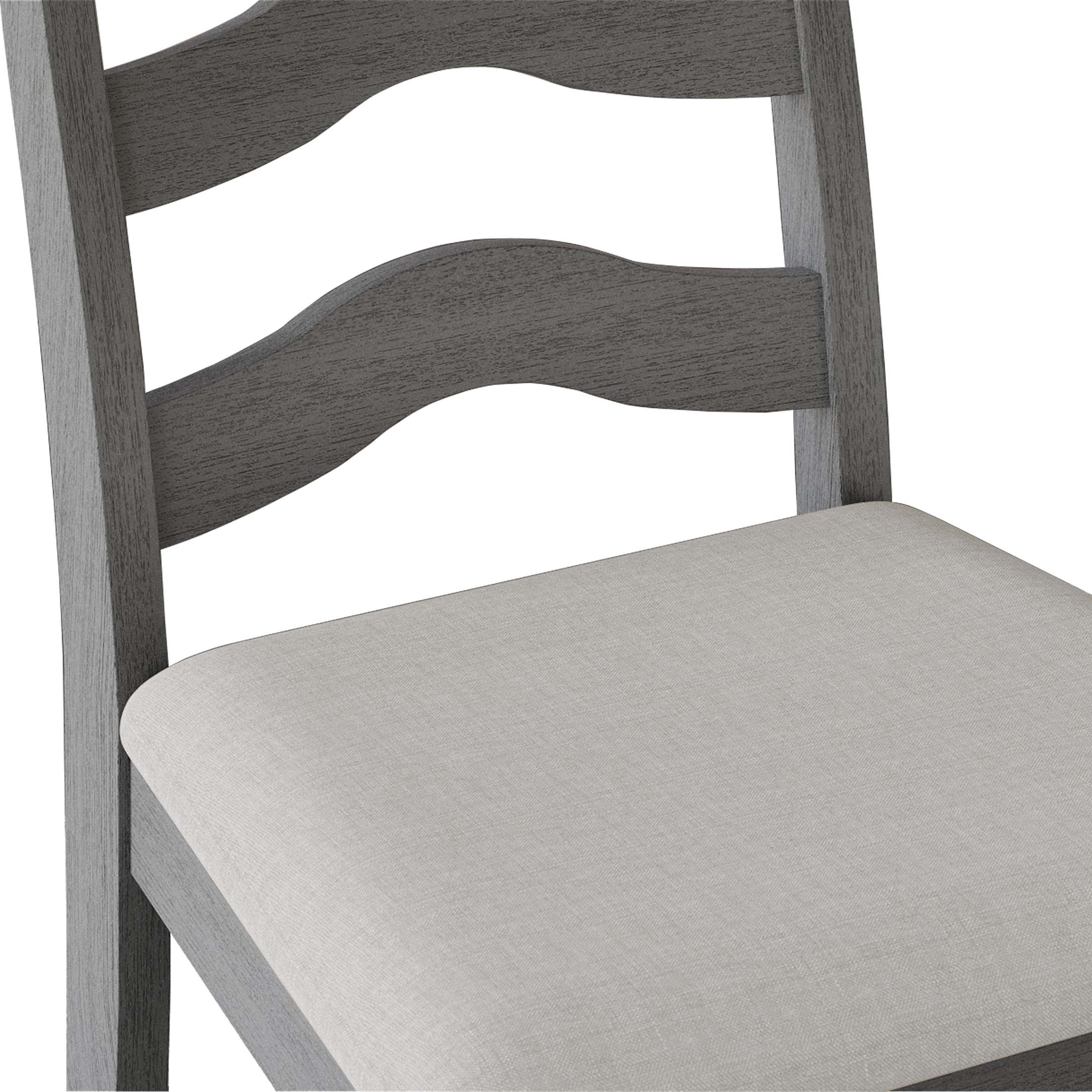CasePiece C3069US-GY-WD-2X Dining-Chairs - View #6
