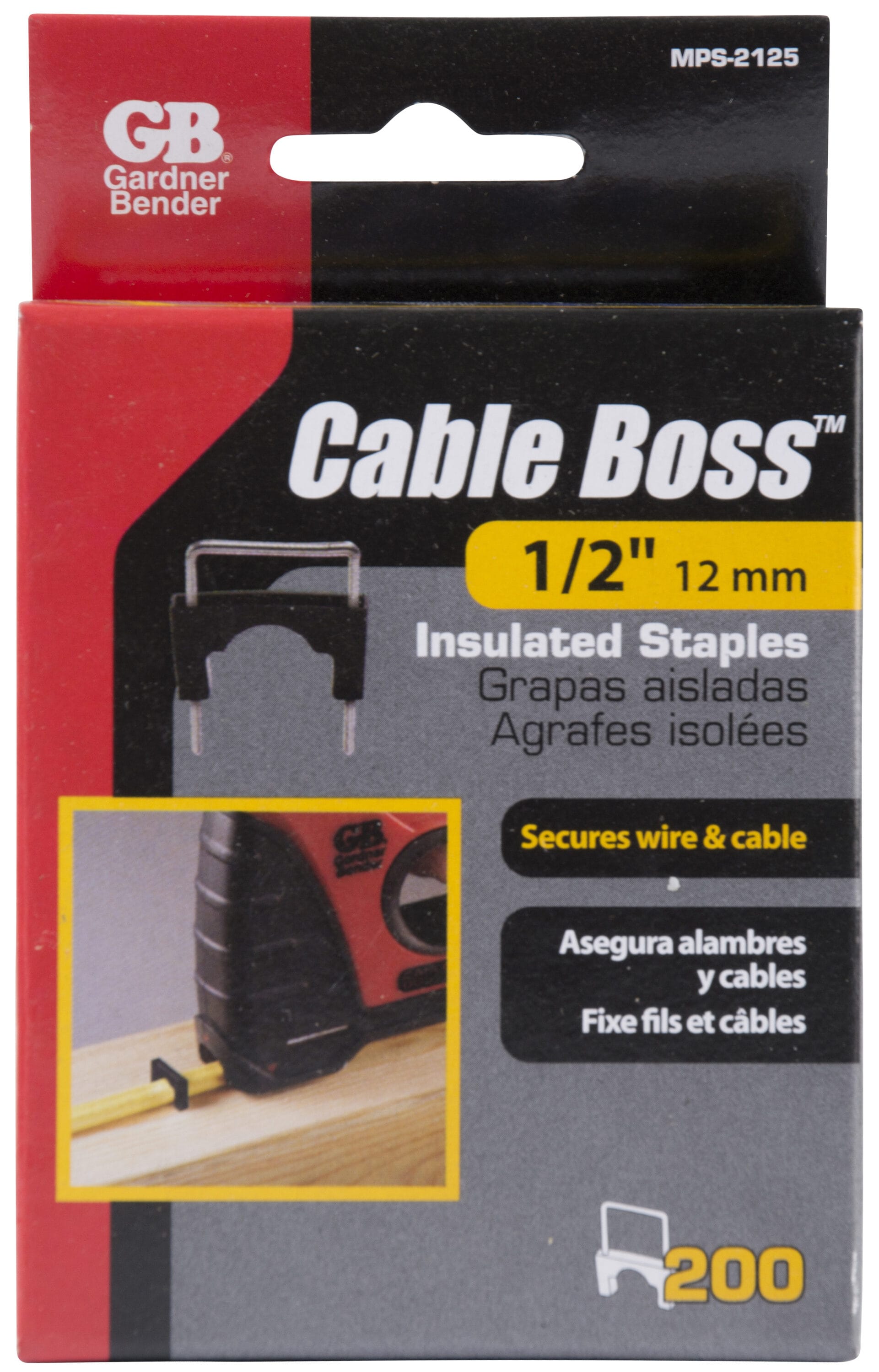 Gardner Bender 1/2-in Metal Staples Cable Staple 200 -Pack