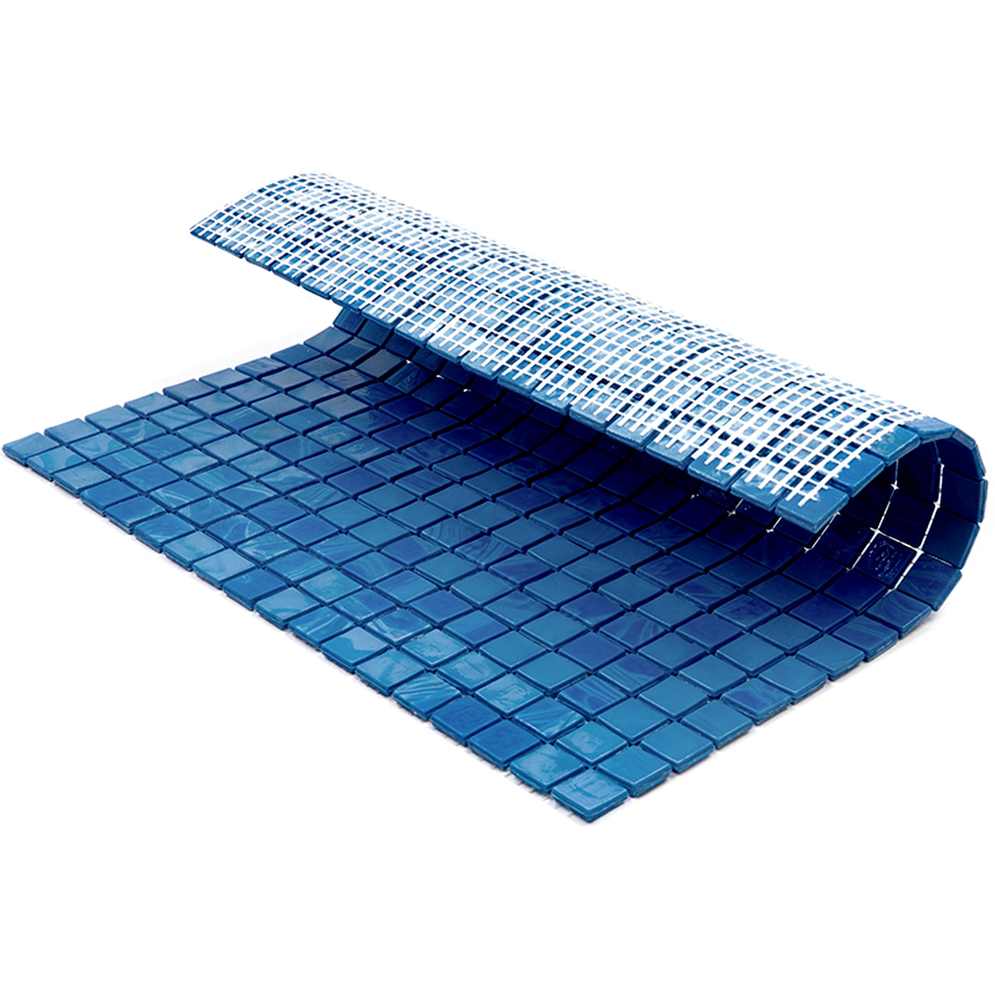 Apollo Tile Skosh Sapphire Blue 11-1/2-in x 11-1/2-in Glossy Glass Uniform Squares Floor and Wall Tile (18.69-sq. ft/ Carton)