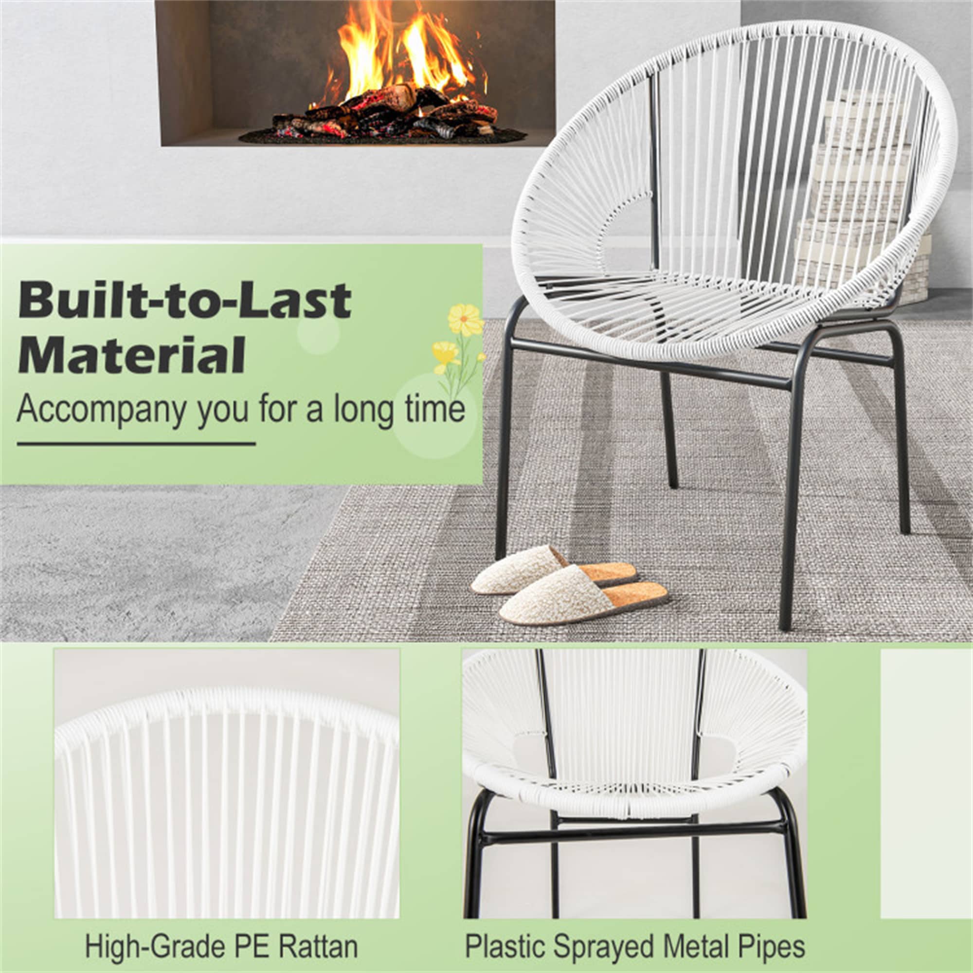 BABOOM BOM-66981WH-CO Patio-Conversation-Sets - View #7