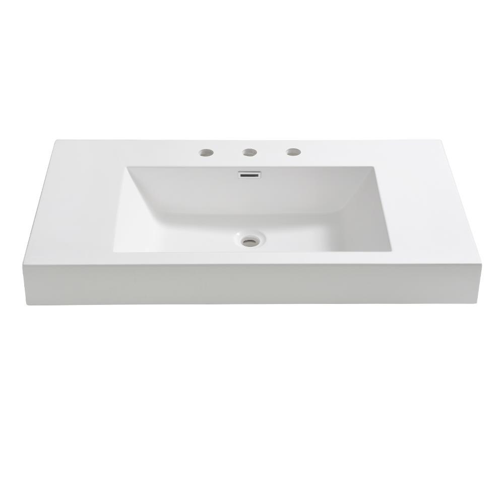 Fresca FVS8090WH Bath-Sink - View #2