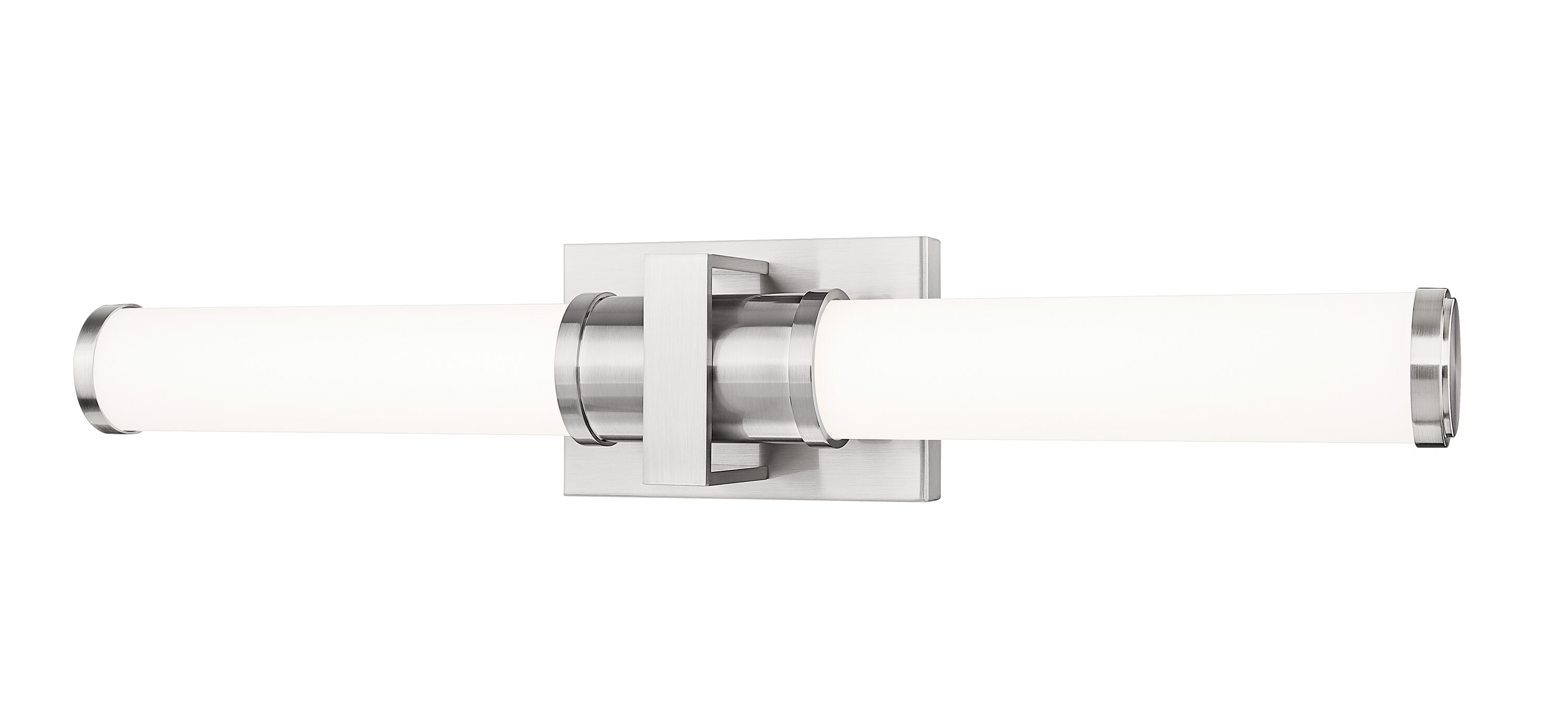 Z-Lite 1019-25W-BN-LED Idris 25.5-in 1 -Light Brushed Nickel Integrated LED Transitional Vanity light