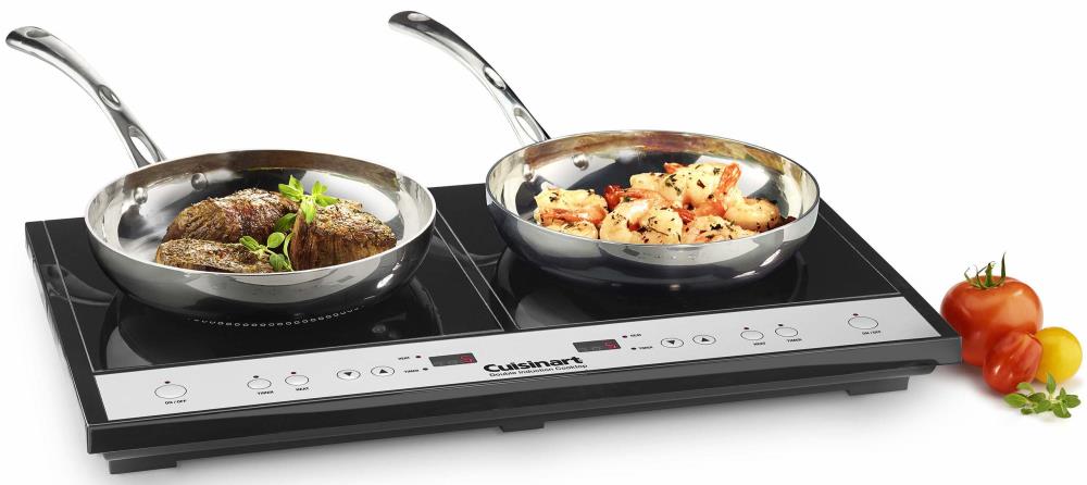 Cuisinart 23.5-in 2 Elements Metal and Plastic Induction Hot Plate at