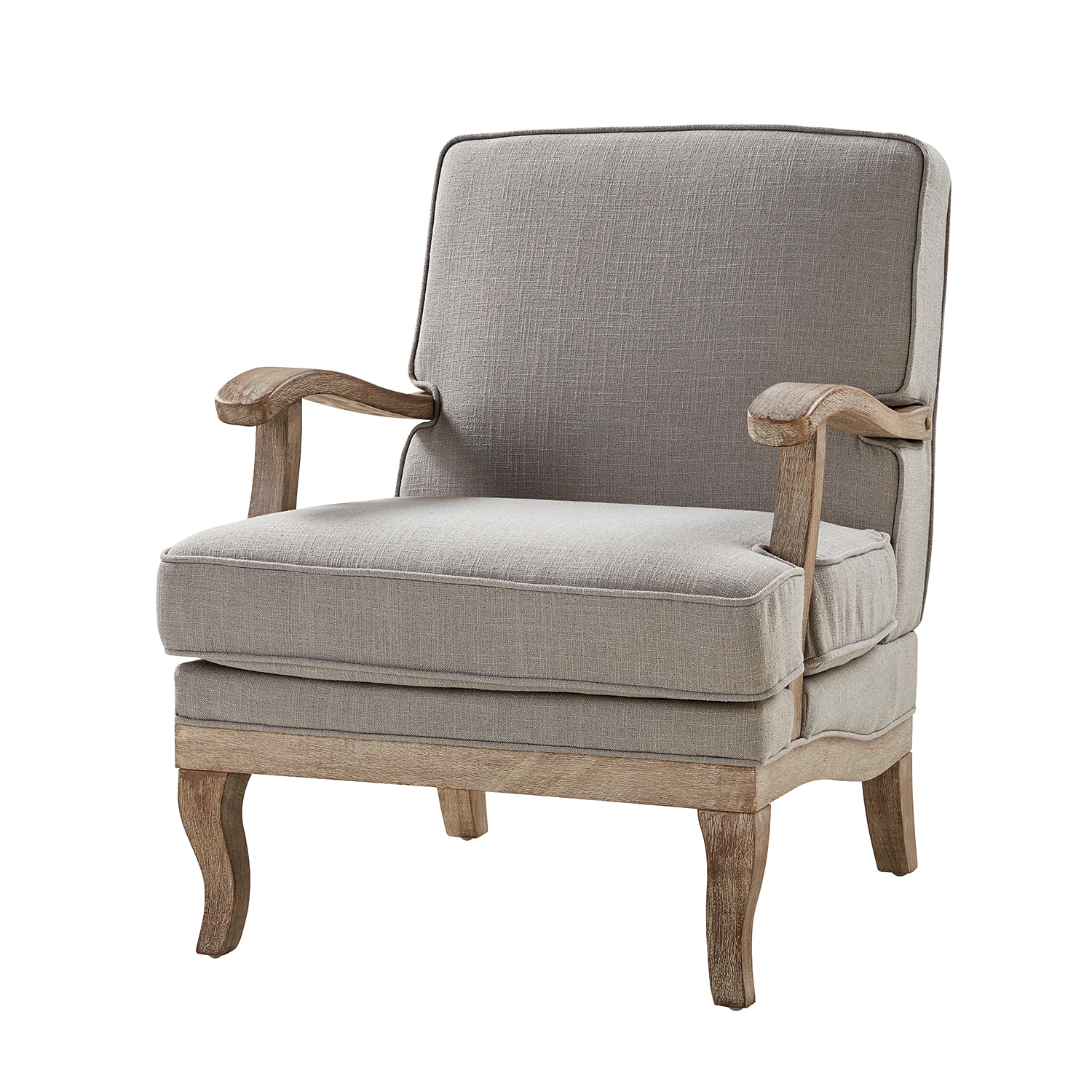 14 Karat Home CHJK0774-GRY Midcentury GREY Accent Chair