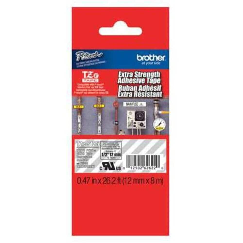 Brother  Label/RibbonCartridgeClearGloss1/2inW TZES135G