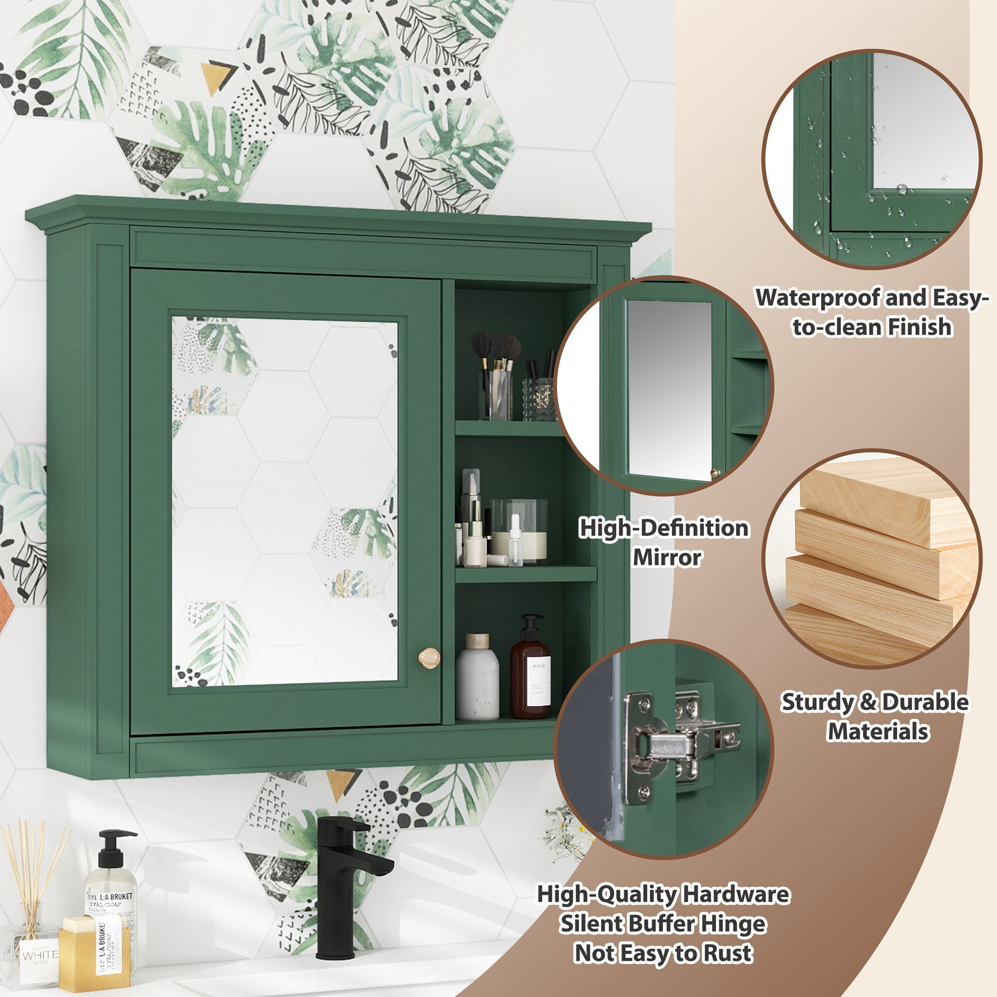 ToolCat BZ-2-69-JYG Bathroom-Medicine-Cabinets - View #14