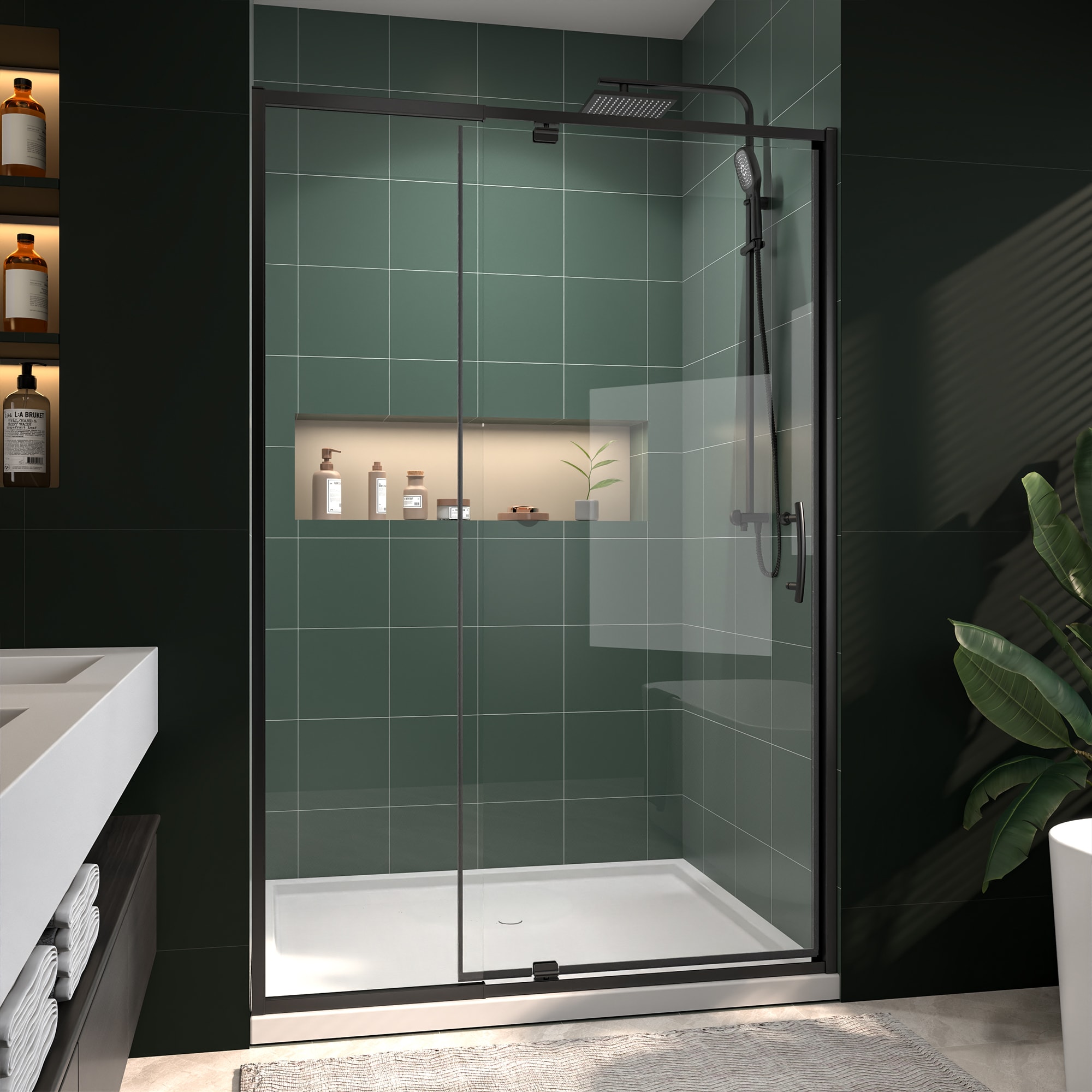 AAZJ ASY-MCL3026BL Shower-Doors - View #2