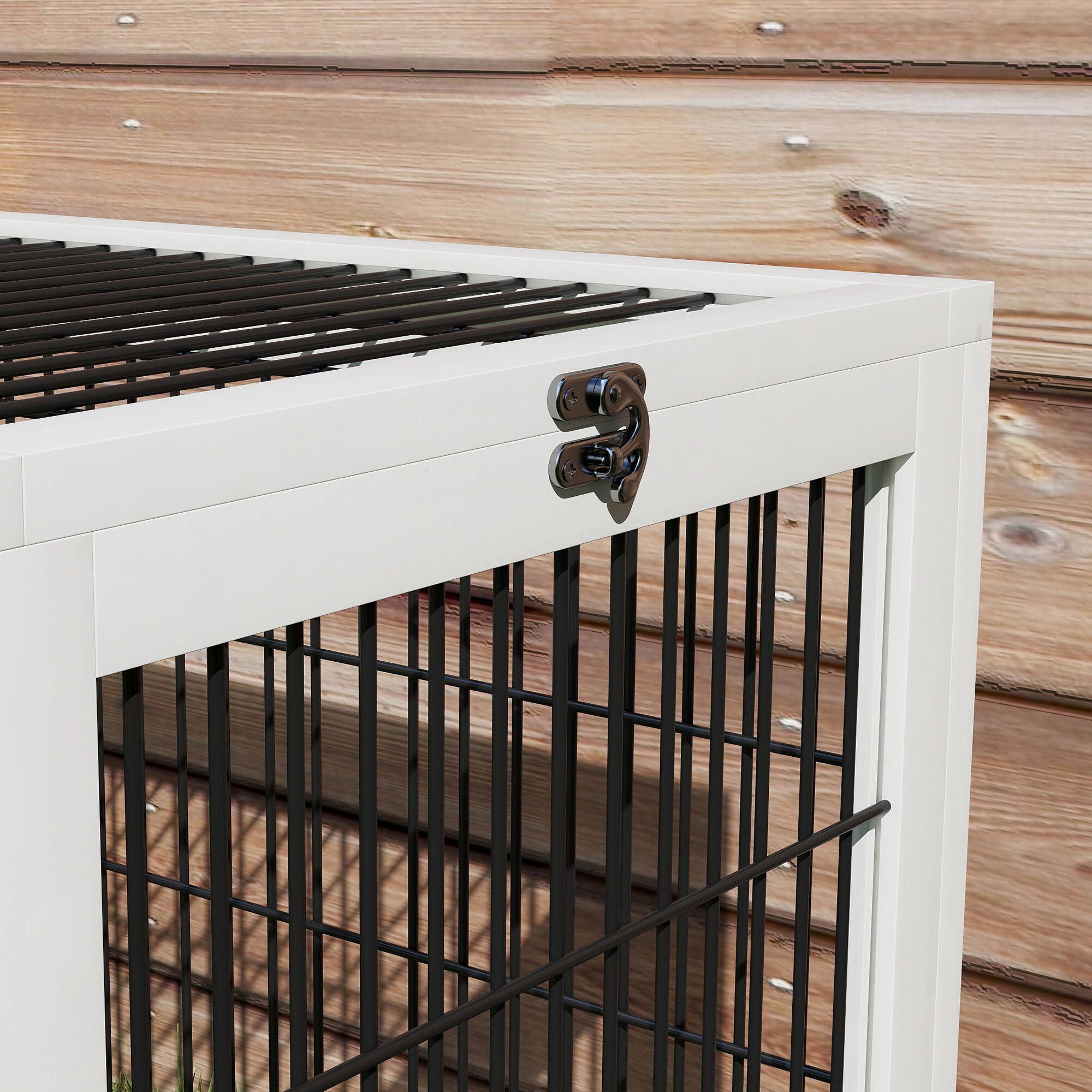 PawHut X-D51-122 Chicken-Coops-Rabbit-Hutches - View #5