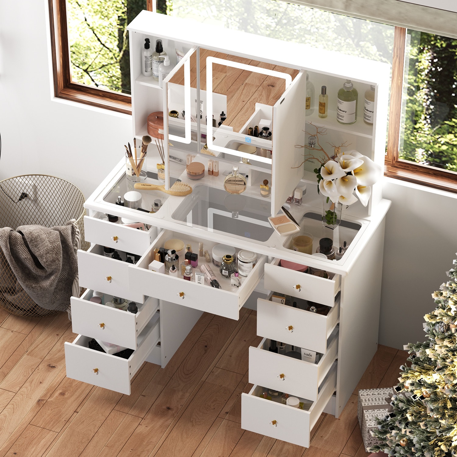 FUFU&GAGA LJY-CX0057-01 Bedroom-Vanities - View #4