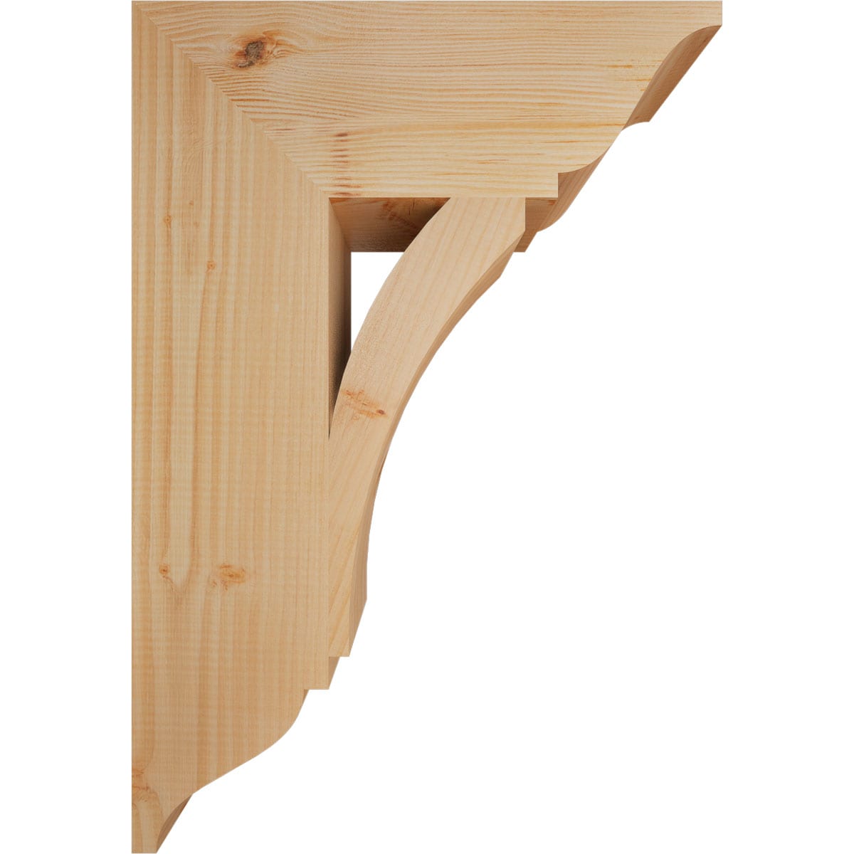 Ekena Millwork BKT06X18X26THR01SDF Exterior-Brackets-Braces - View #3