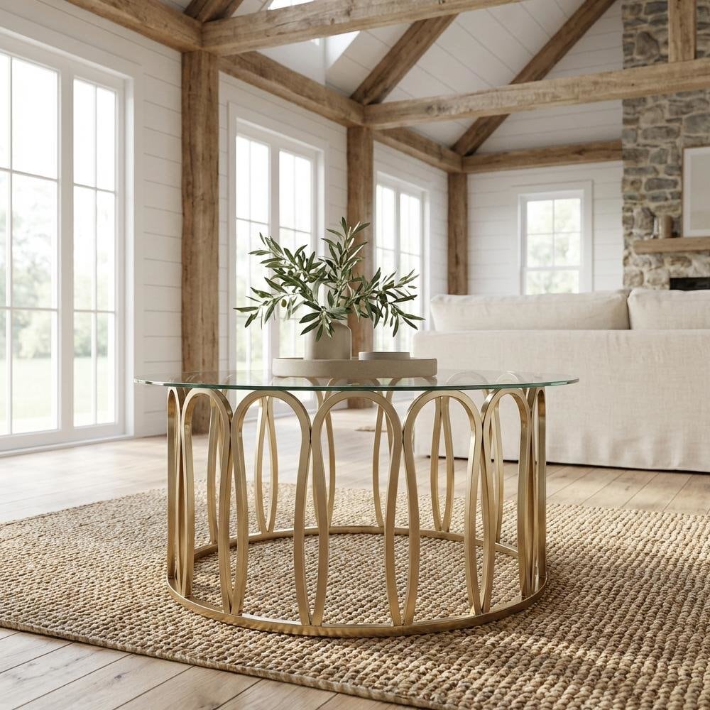 FurniFact BO3324618WHT Coffee-Tables - View #2