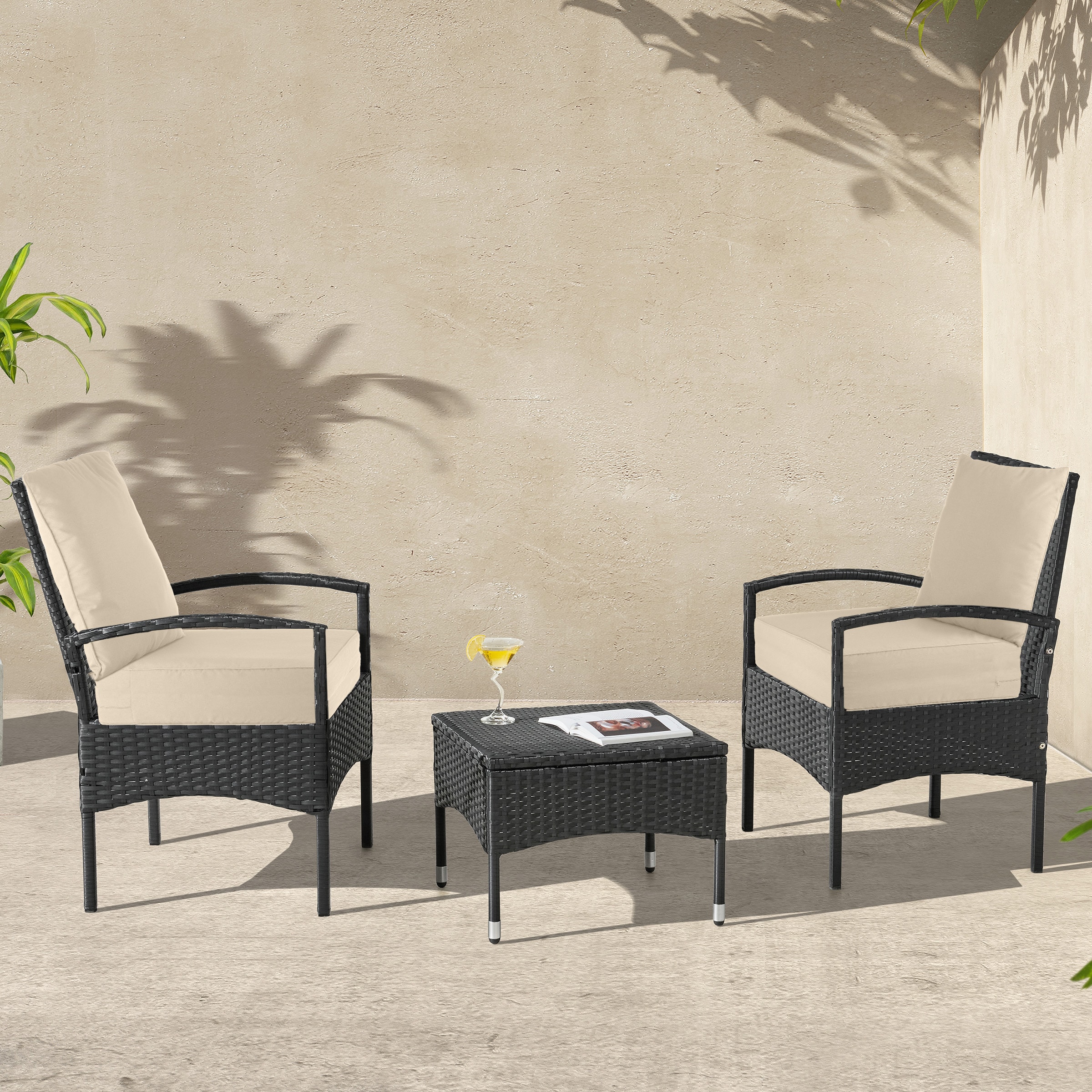Lavish Home HT-OUTDR-TN Patio-Furniture-Cushions - View #6