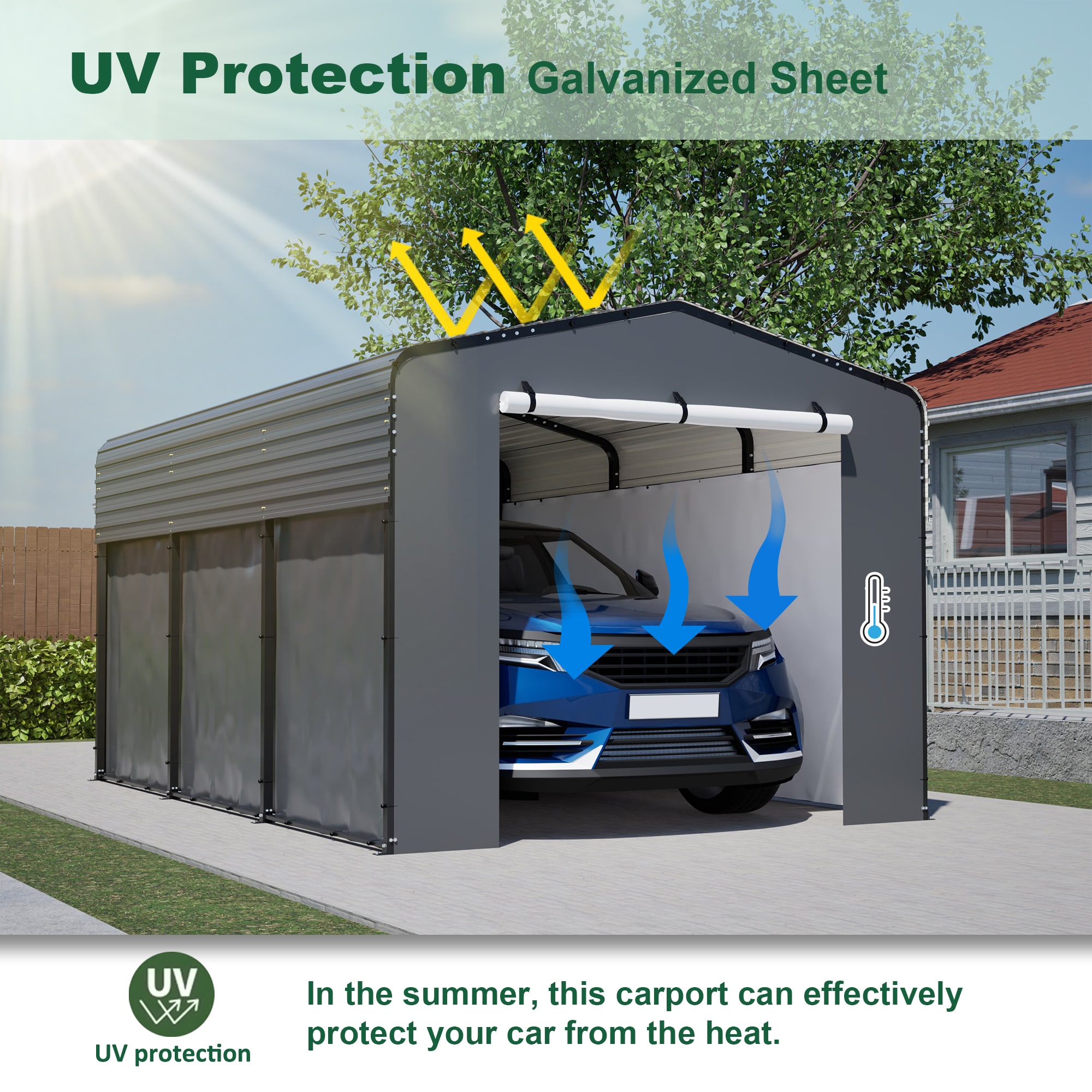 Siavonce XHW2505S00070 Carport-Covers - View #11
