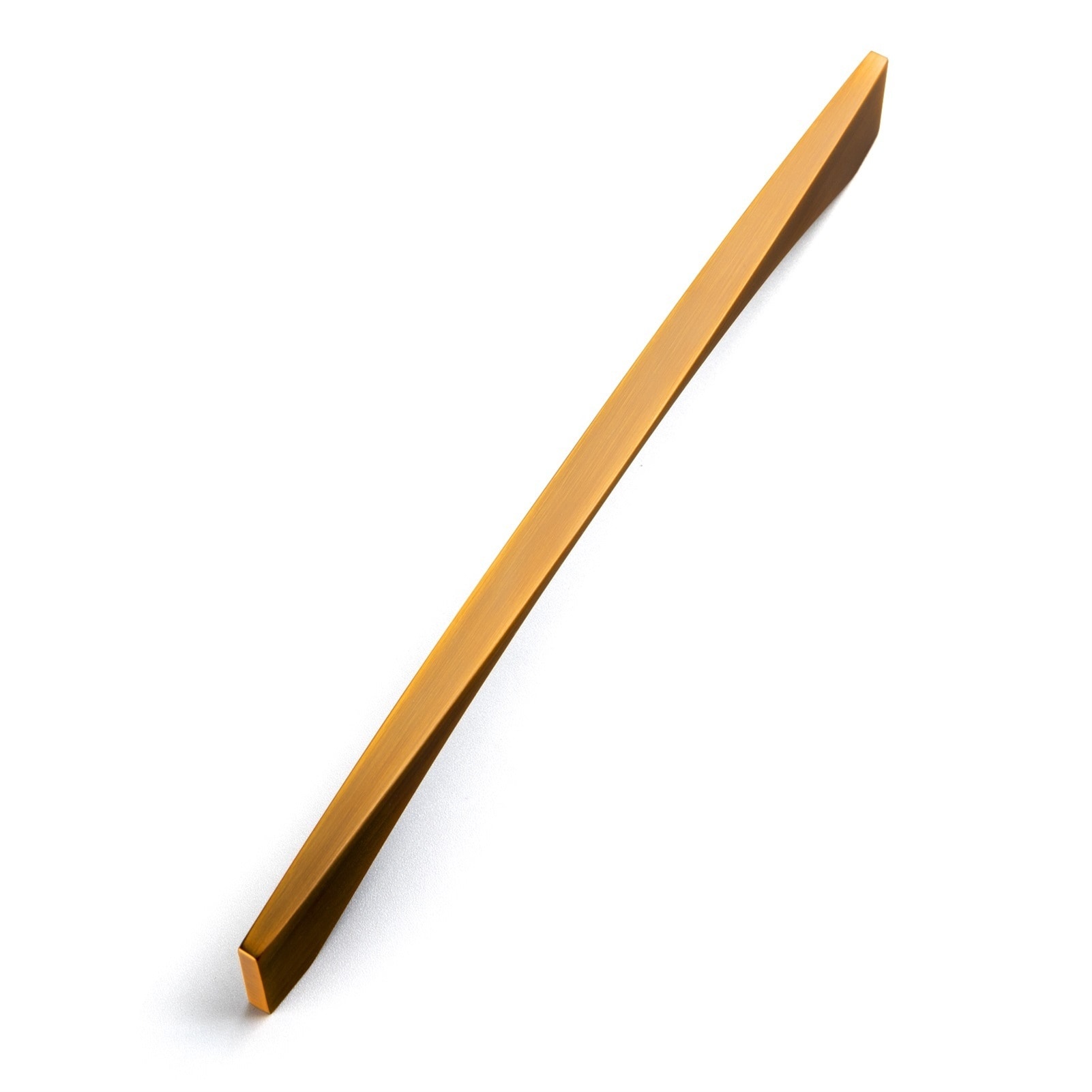 Miaokesen 074YB-192 7-9/16-in , 192mm Center to Center Brushed Dark Brass Rectangular Handle 6 -Pack