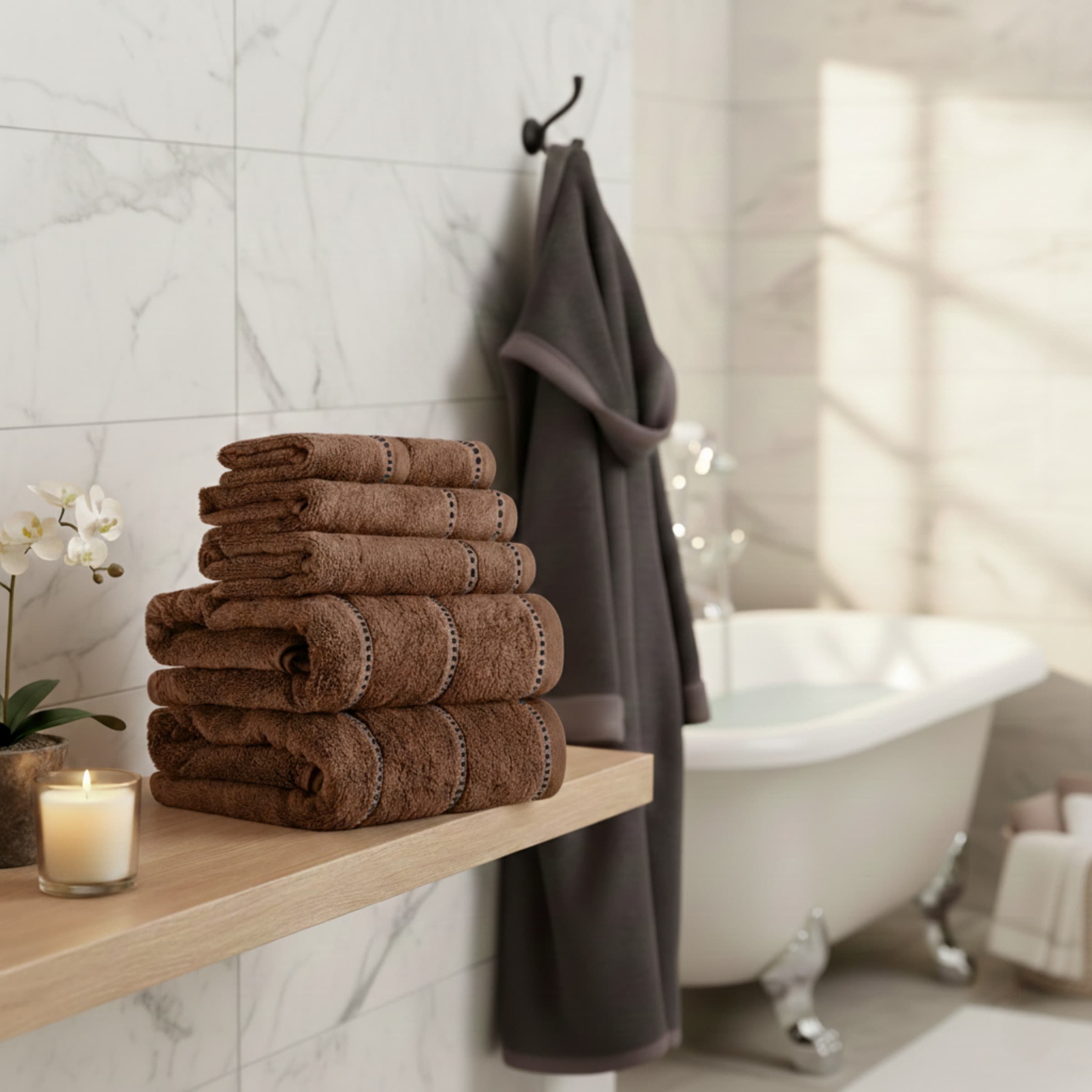 Hastings Home 871401ASR Bath-Towels - View #2