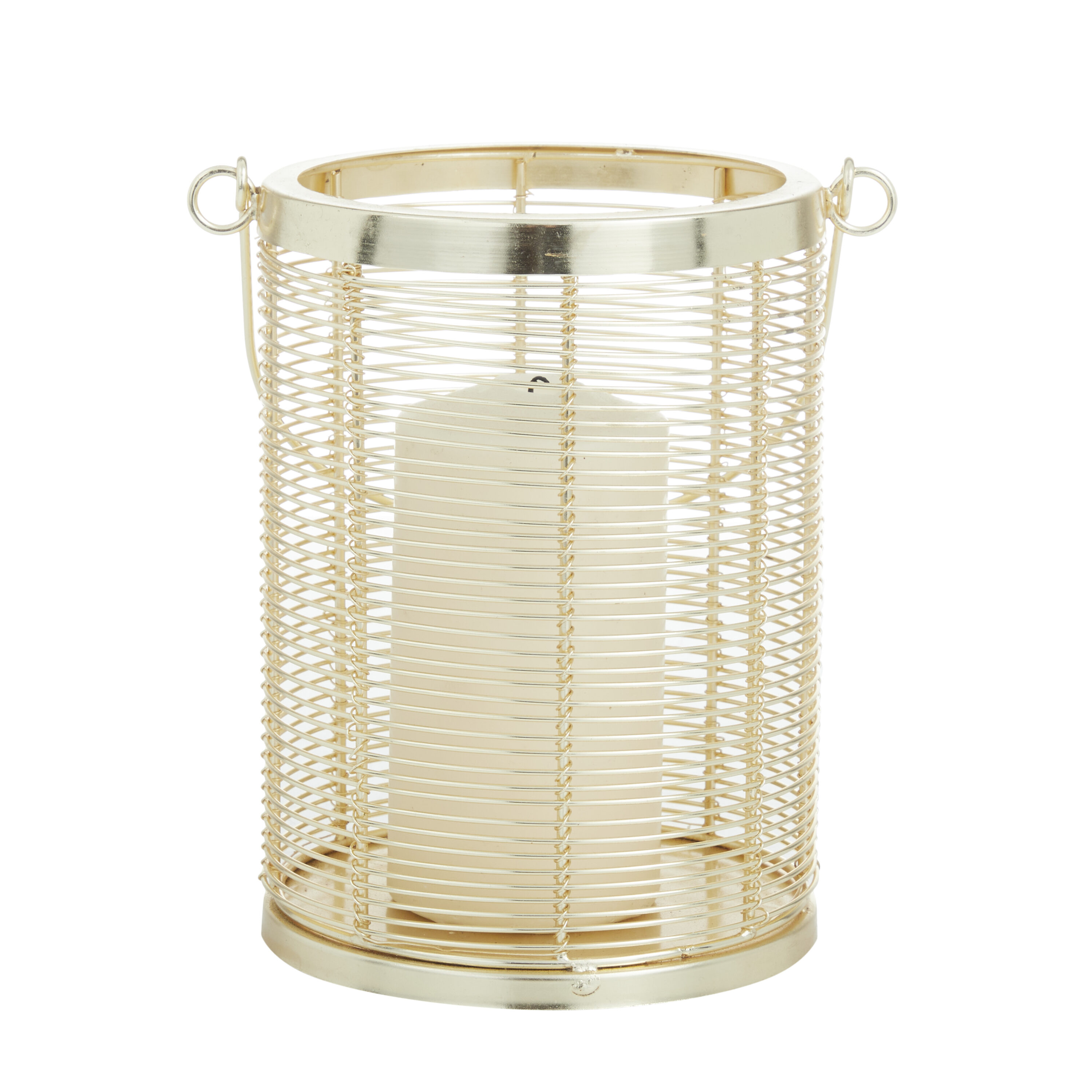 Grayson Lane 23531 1 Candle Metal Lantern Candle Holder