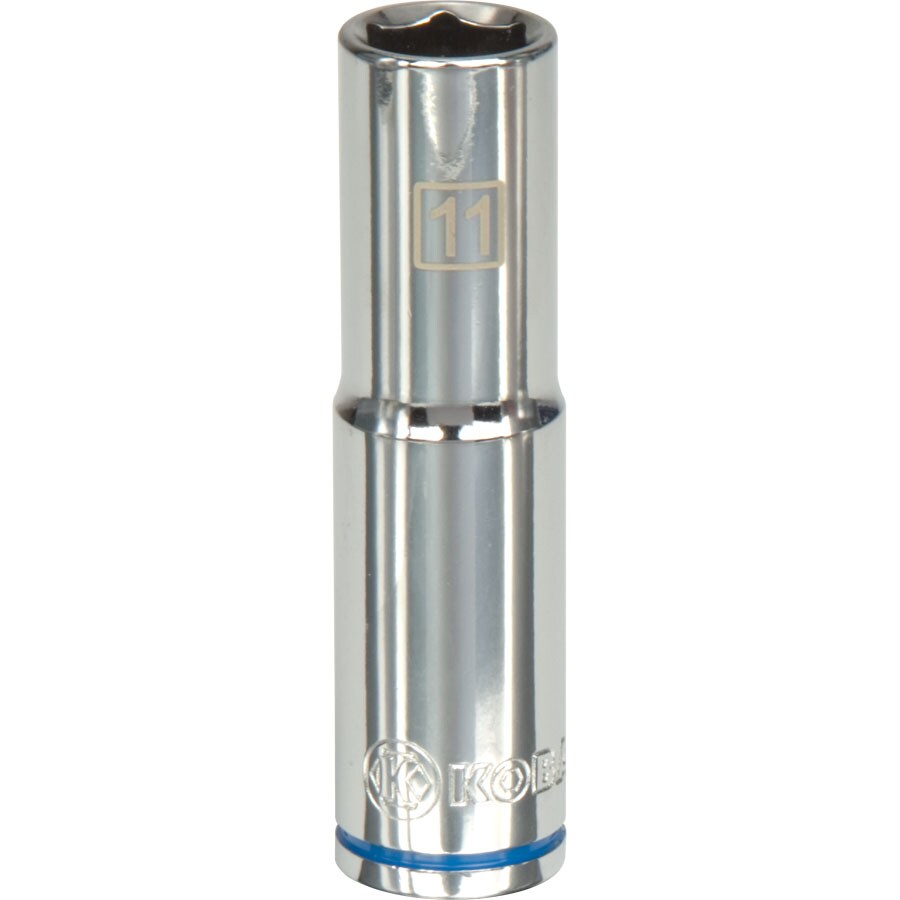Kobalt 86476 3/8-in Drive Metric 11mm Deep Socket
