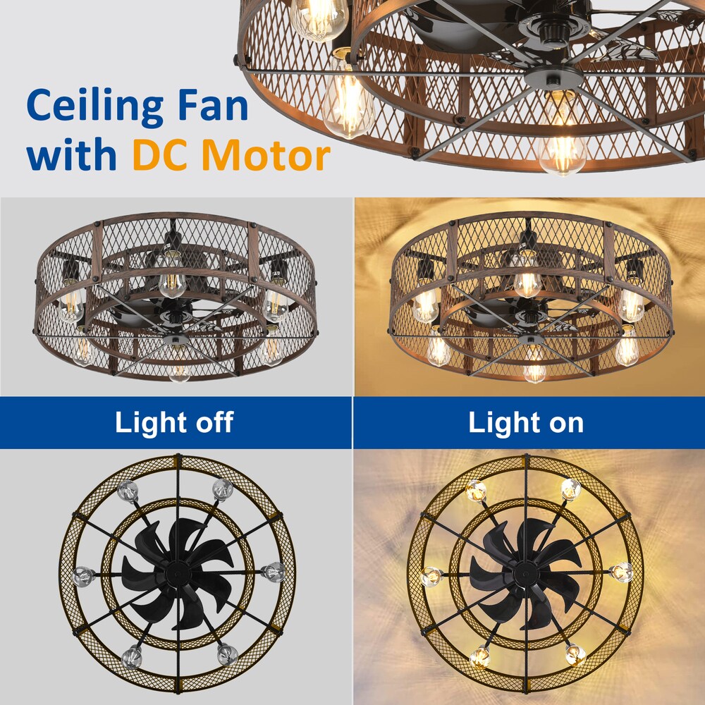 Dovanpaul 58-60BR-LW Ceiling-Fans - View #3
