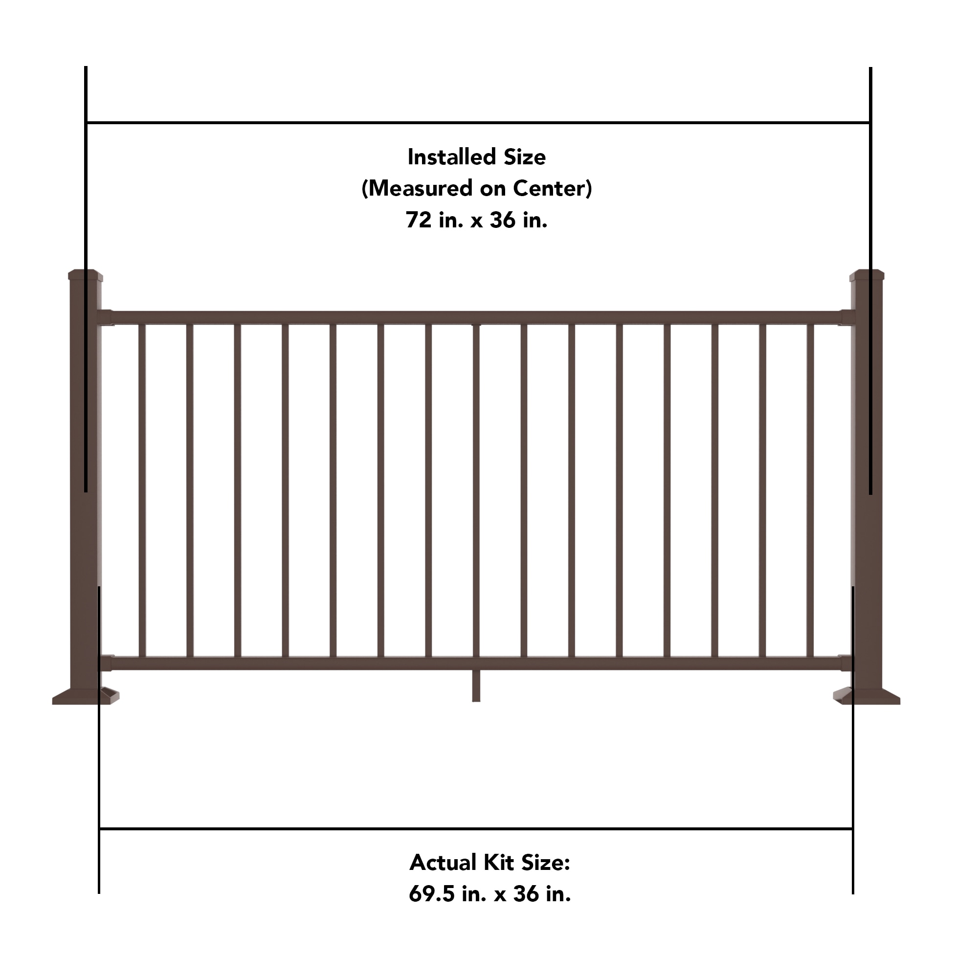 Deckorators 534652 railings - View #8