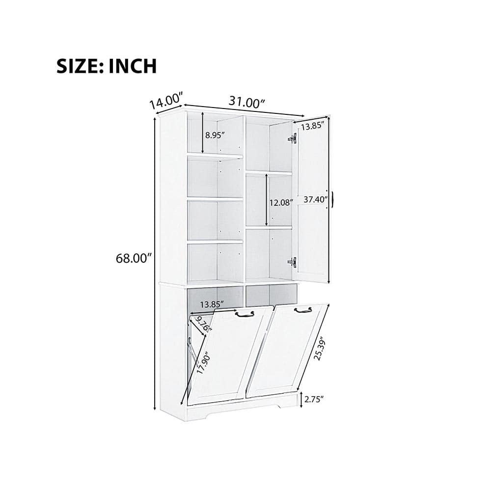 JUJABU ZJBATHCABINET-3 Bathroom-Wall-Cabinets - View #5