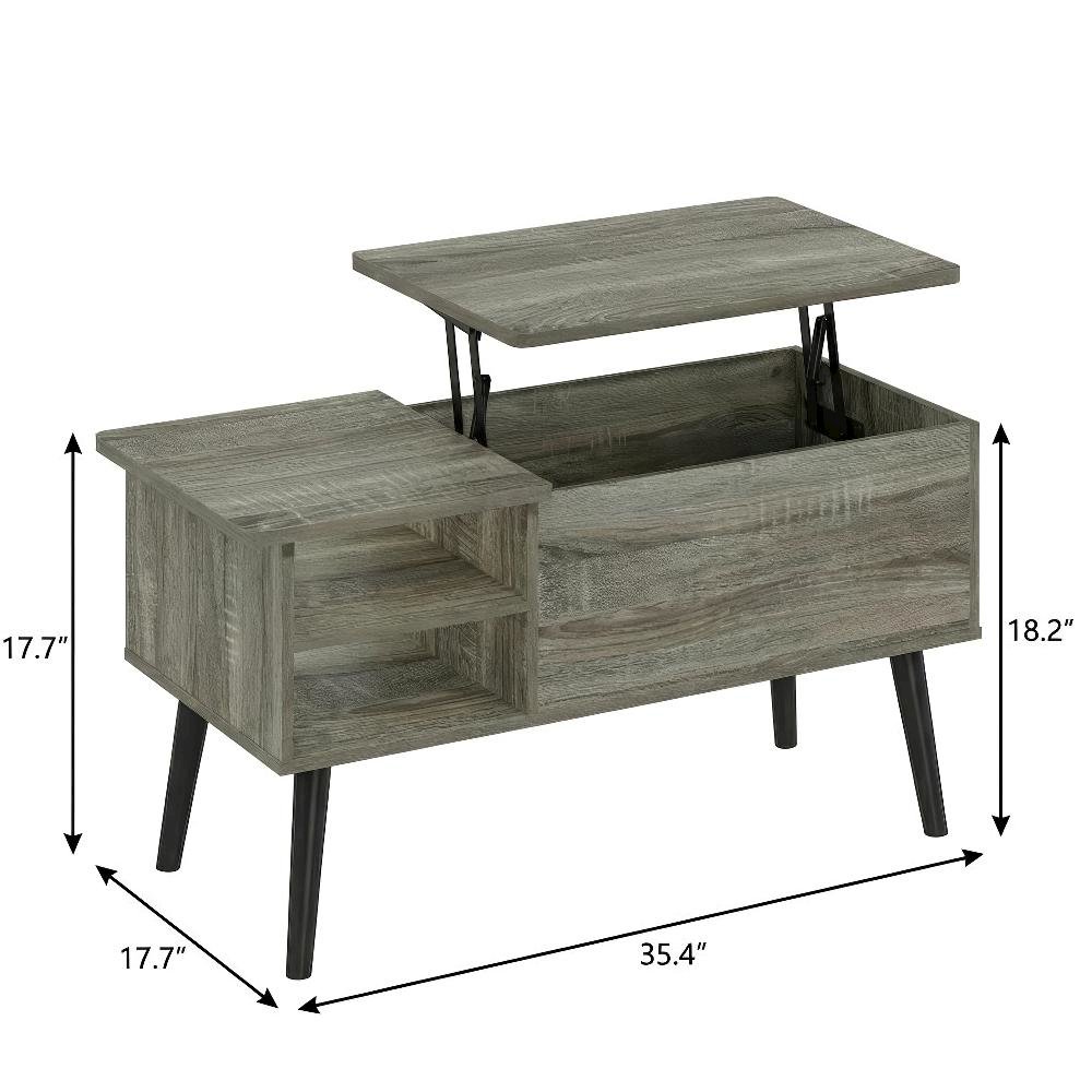 FurniFact BO4058657WHT Coffee-Tables - View #4