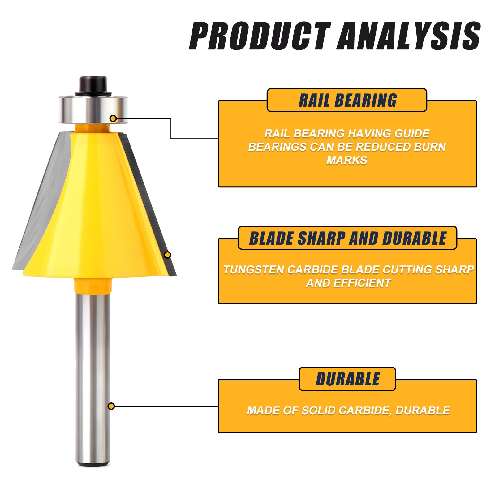 SenQWFa LDC0814Q131 Edge-Forming-Router-Bits - View #3