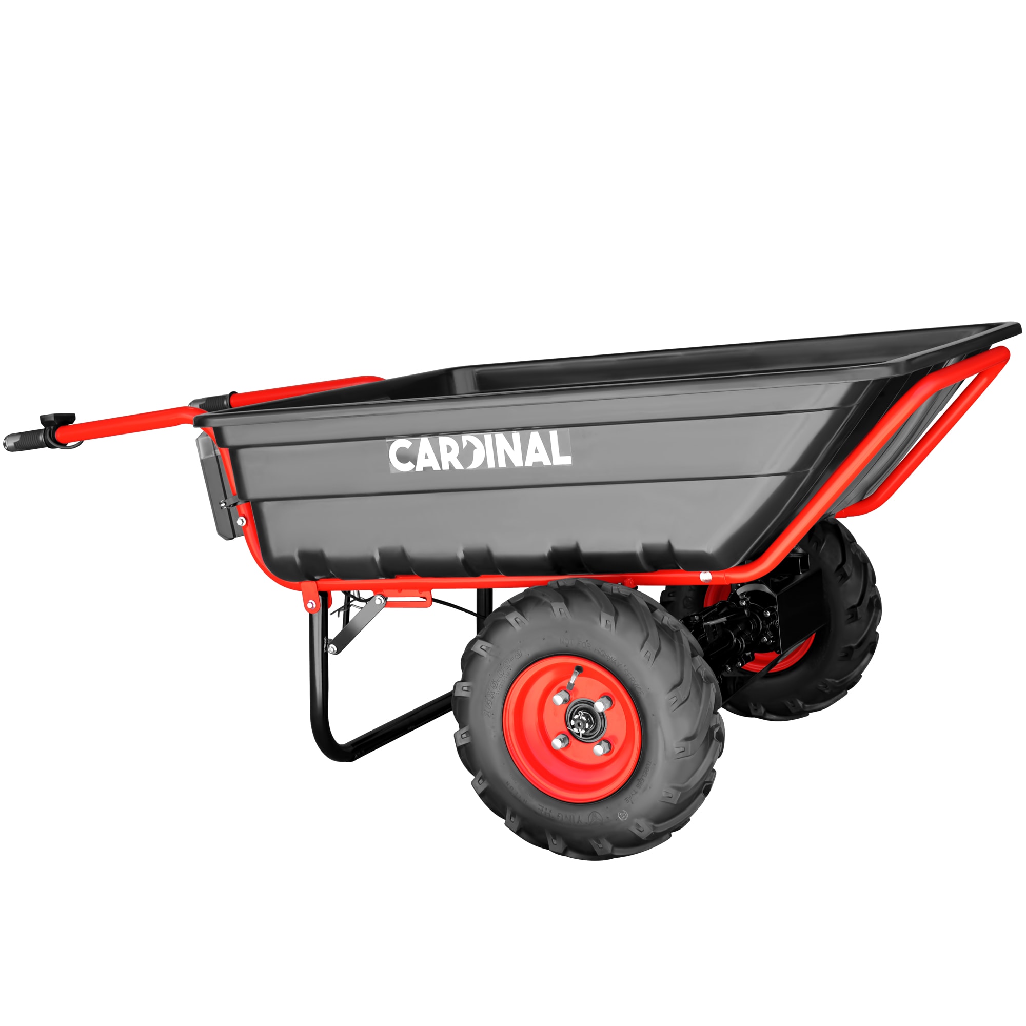 Cardinal CKART300E 6-cu ft 2 Wheel Steel Powered Wheelbarrow