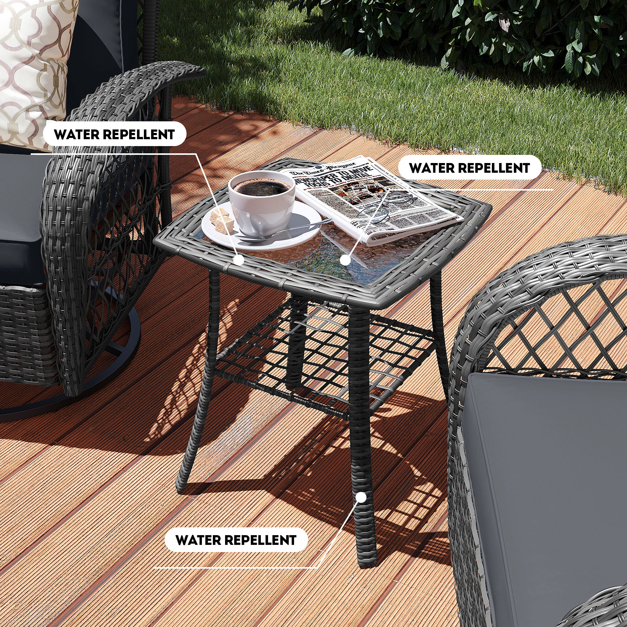 Patio Watcher LHY-Y-BEIGE-CJ Patio-Conversation-Sets - View #8