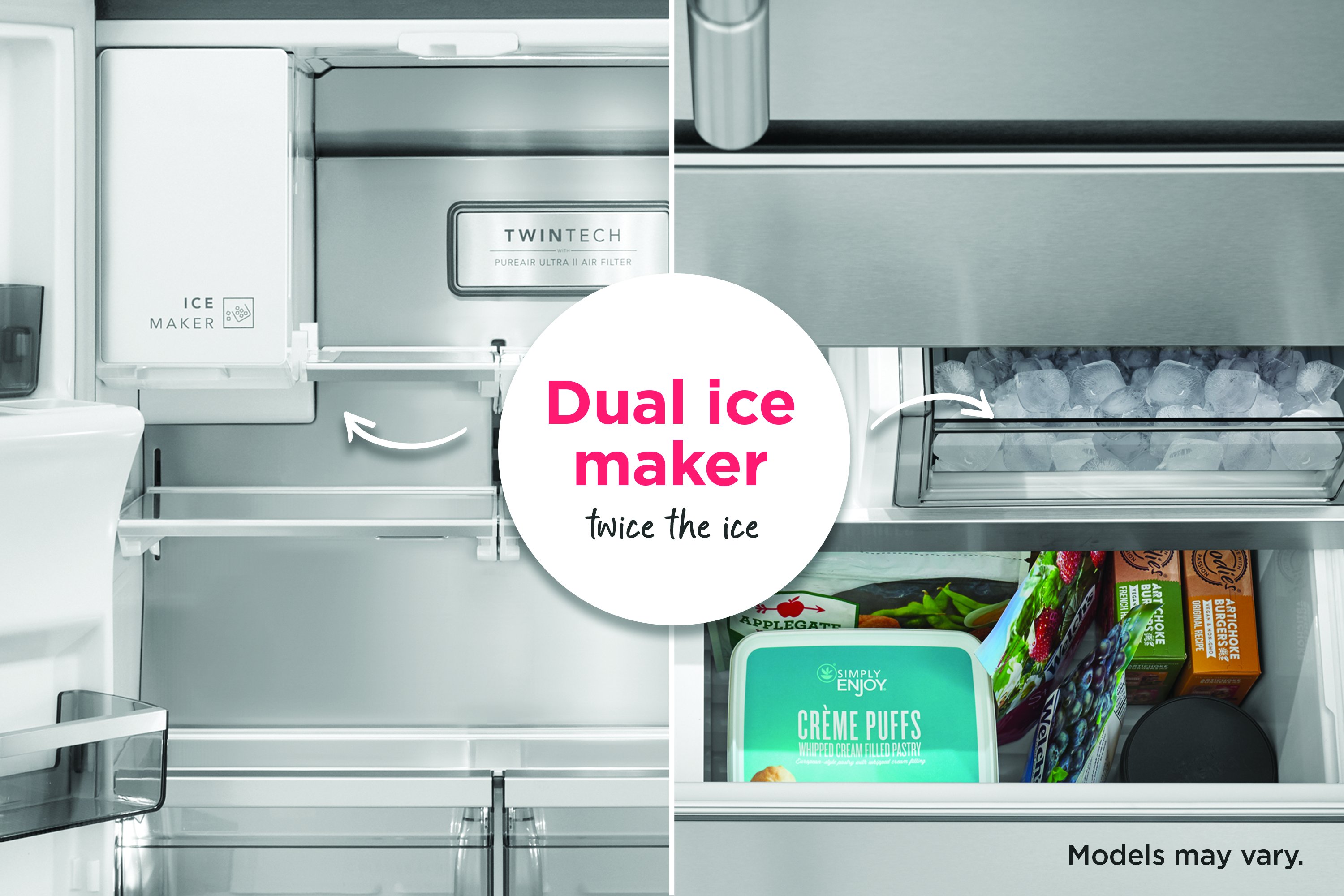 Frigidaire PRMC2285AF French-Door-Refrigerators - View #4