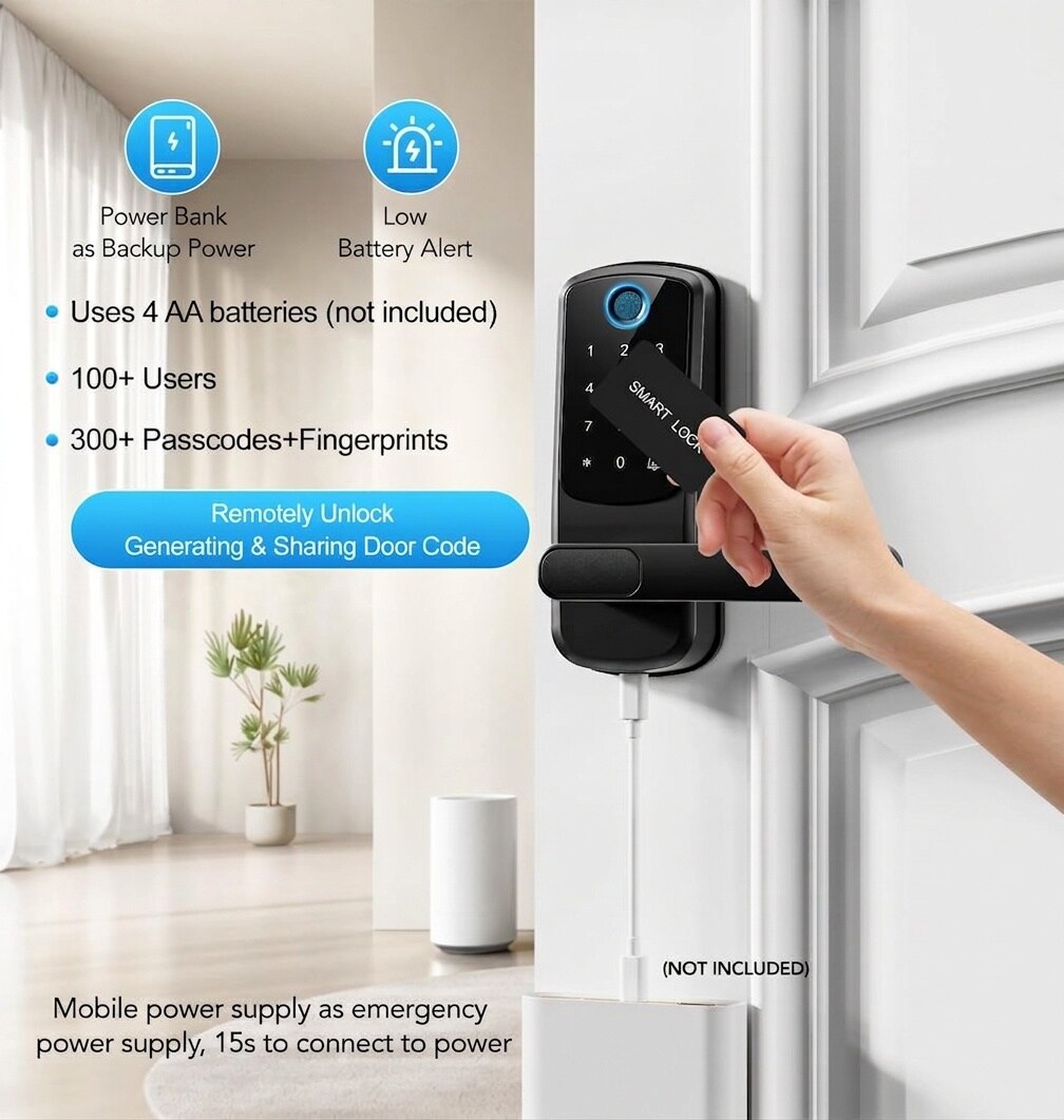 Adrinfly LAD0509M33 Electronic-Door-Locks - View #6