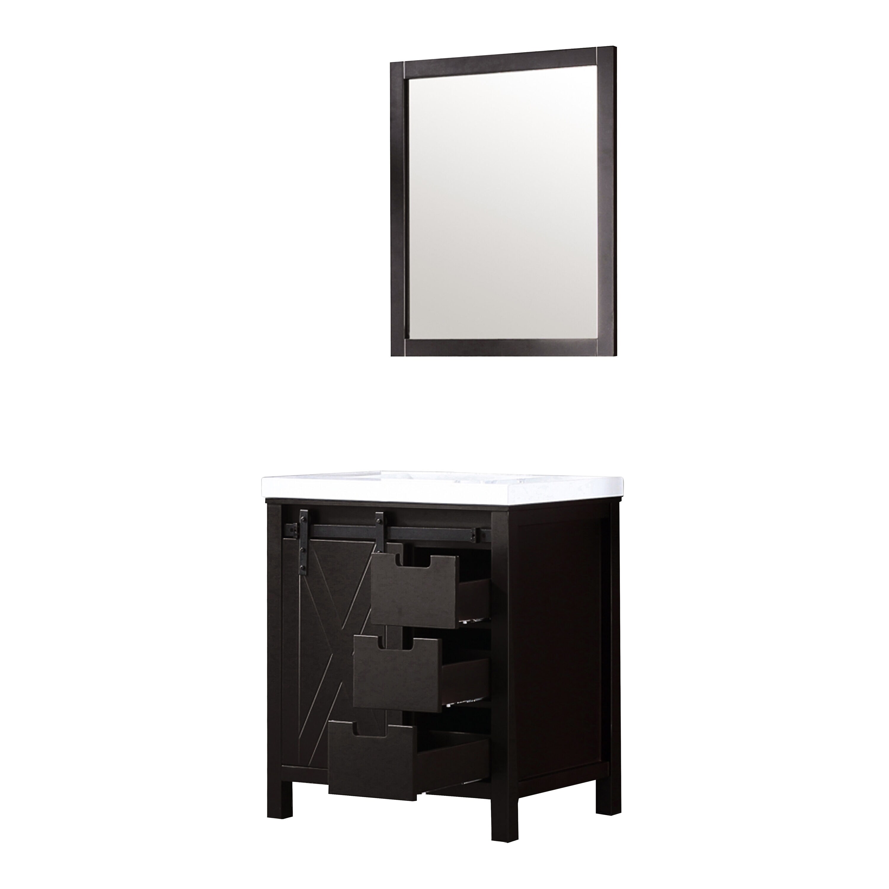 Lexora LVM30SC310 Bath-Vanity-Combo - View #5