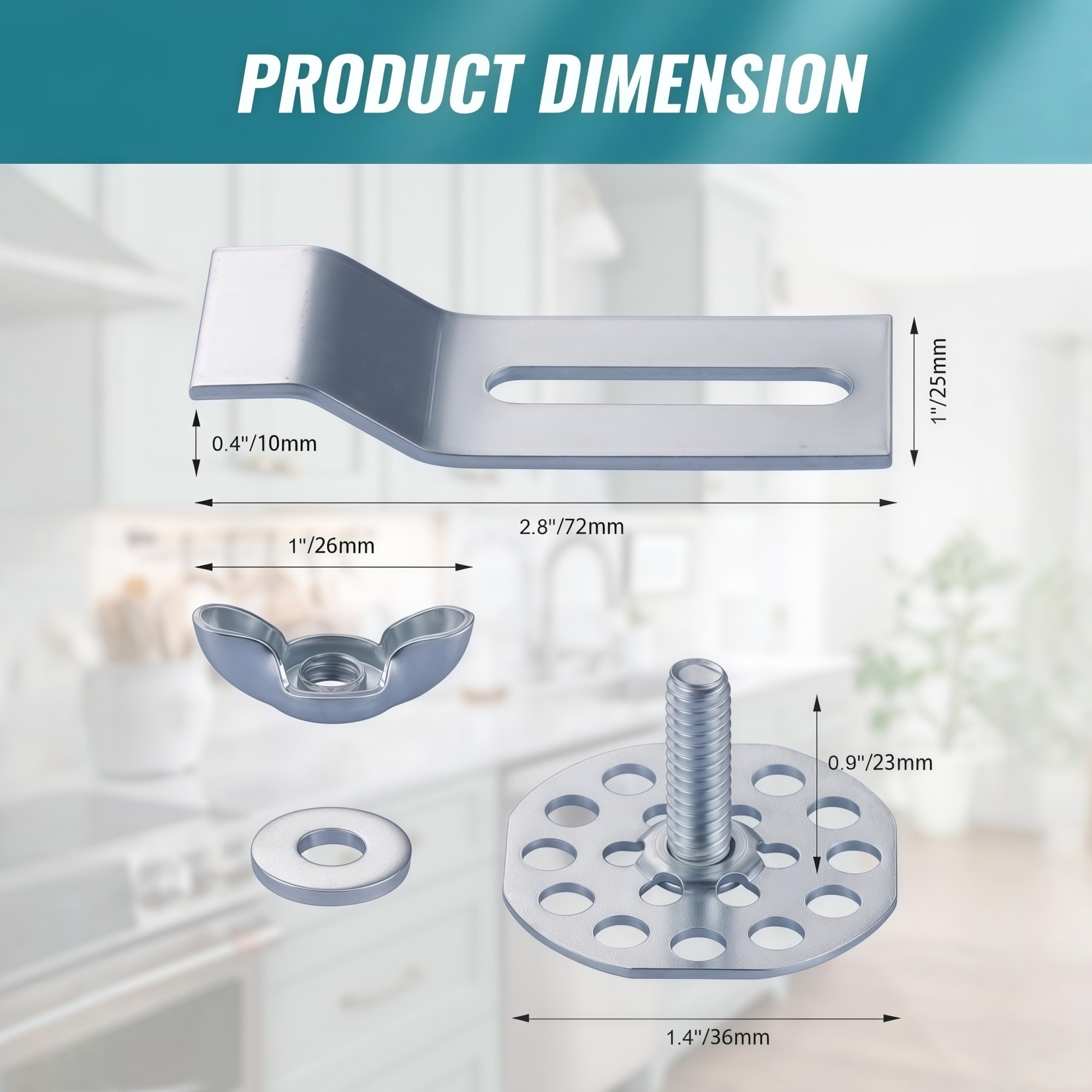 Numhew NHWILL2627 Kitchen-Sink-Accessory-Kits - View #4