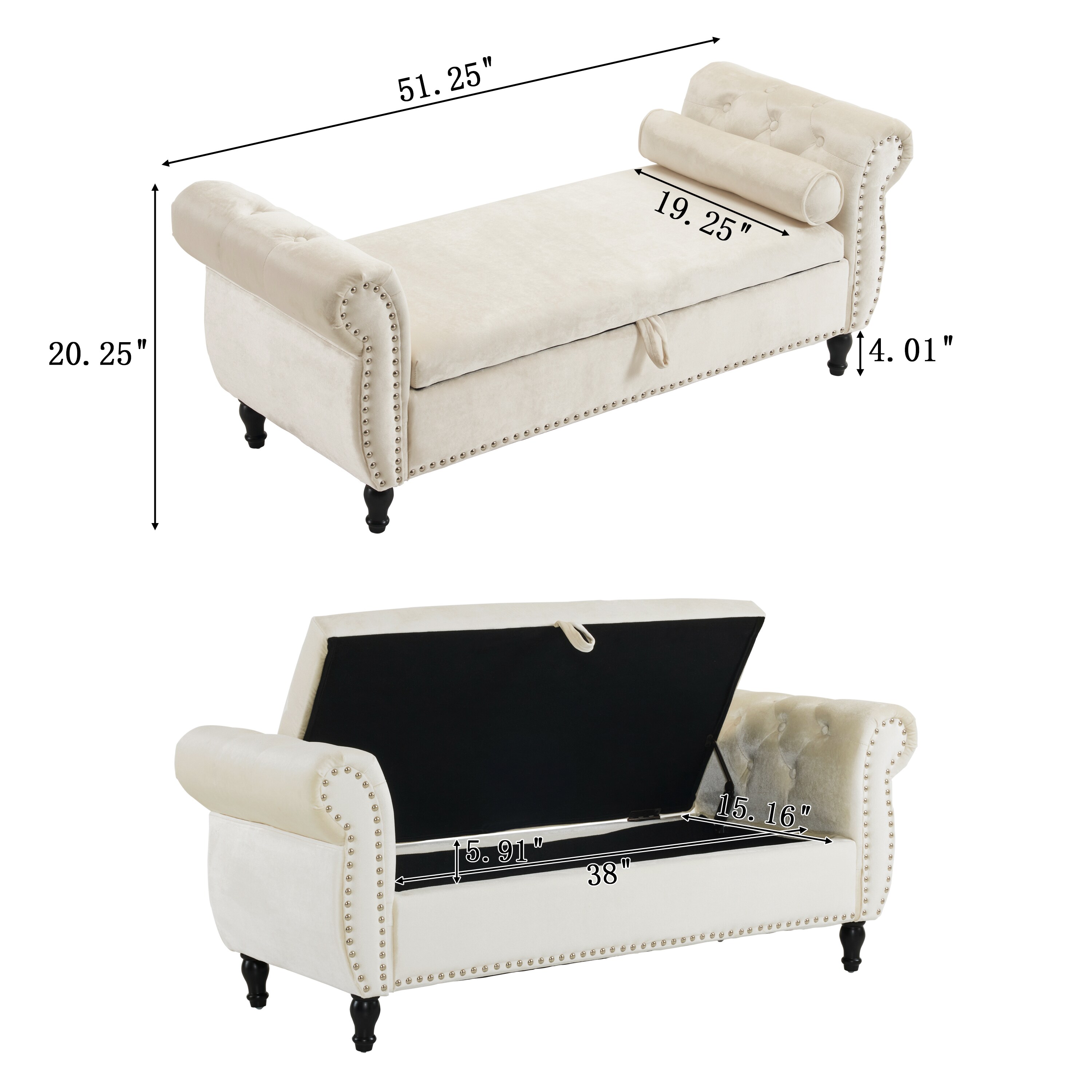 Best Selling Home Decor 319794 Indoor-Ottomans - View #3