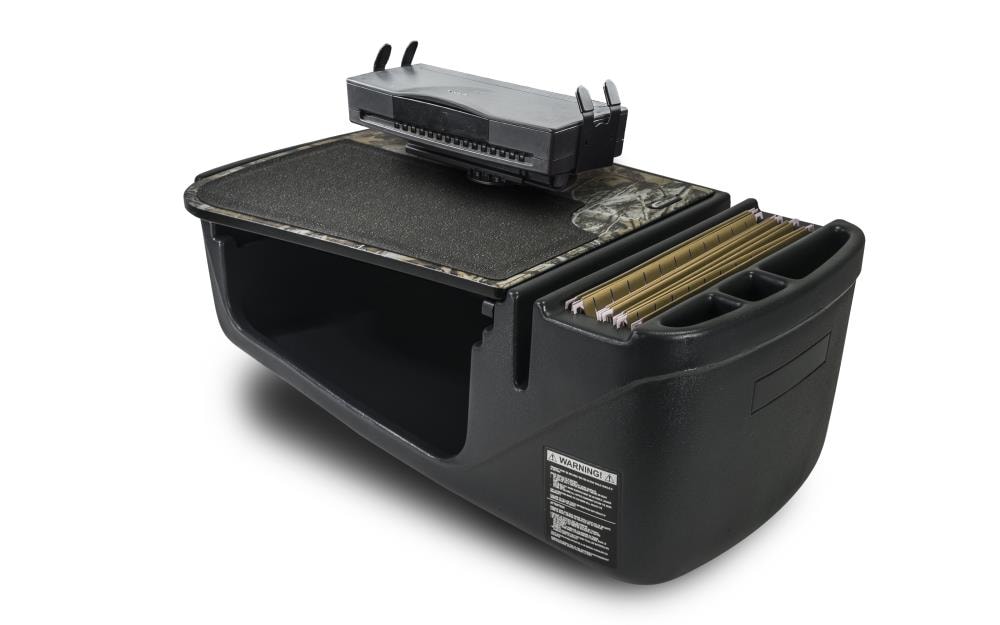 AutoExec AUE24107 Efficiency GripMaster Realtree Edge Camouflage with Printer Stand and Built-in Power Inverter