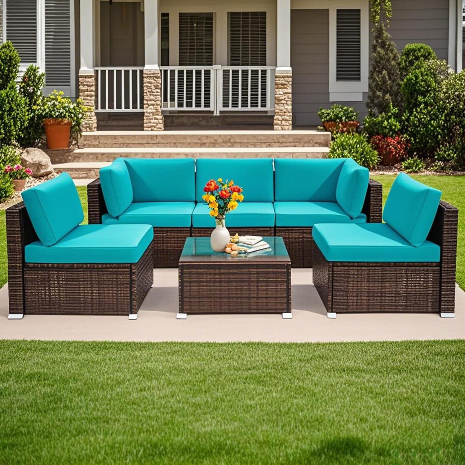 Mondawe MO-LLZG700GY Patio-Sofas-Daybeds - View #2